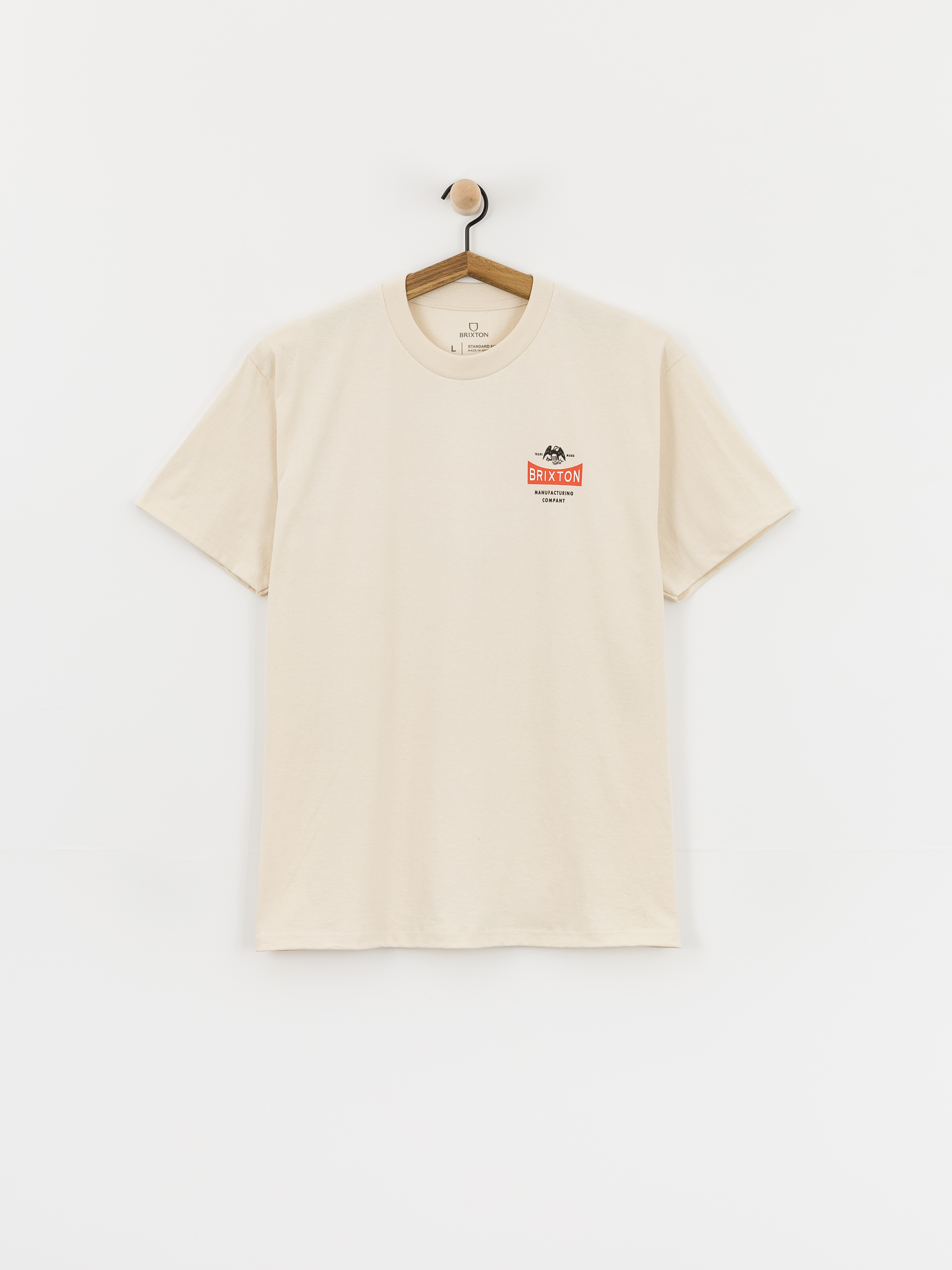 Brixton Pinnacle Std T-Shirt (cream)