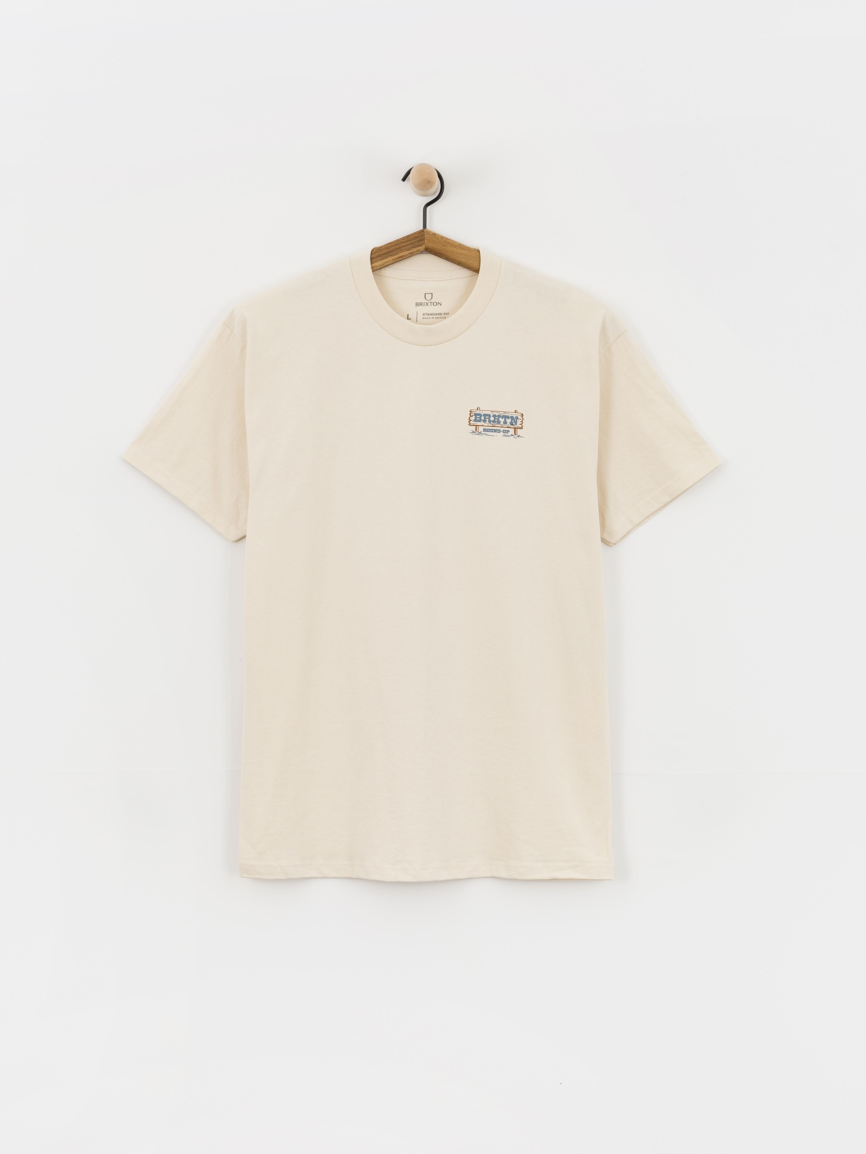 Brixton Hutchins Std T-Shirt (cream)