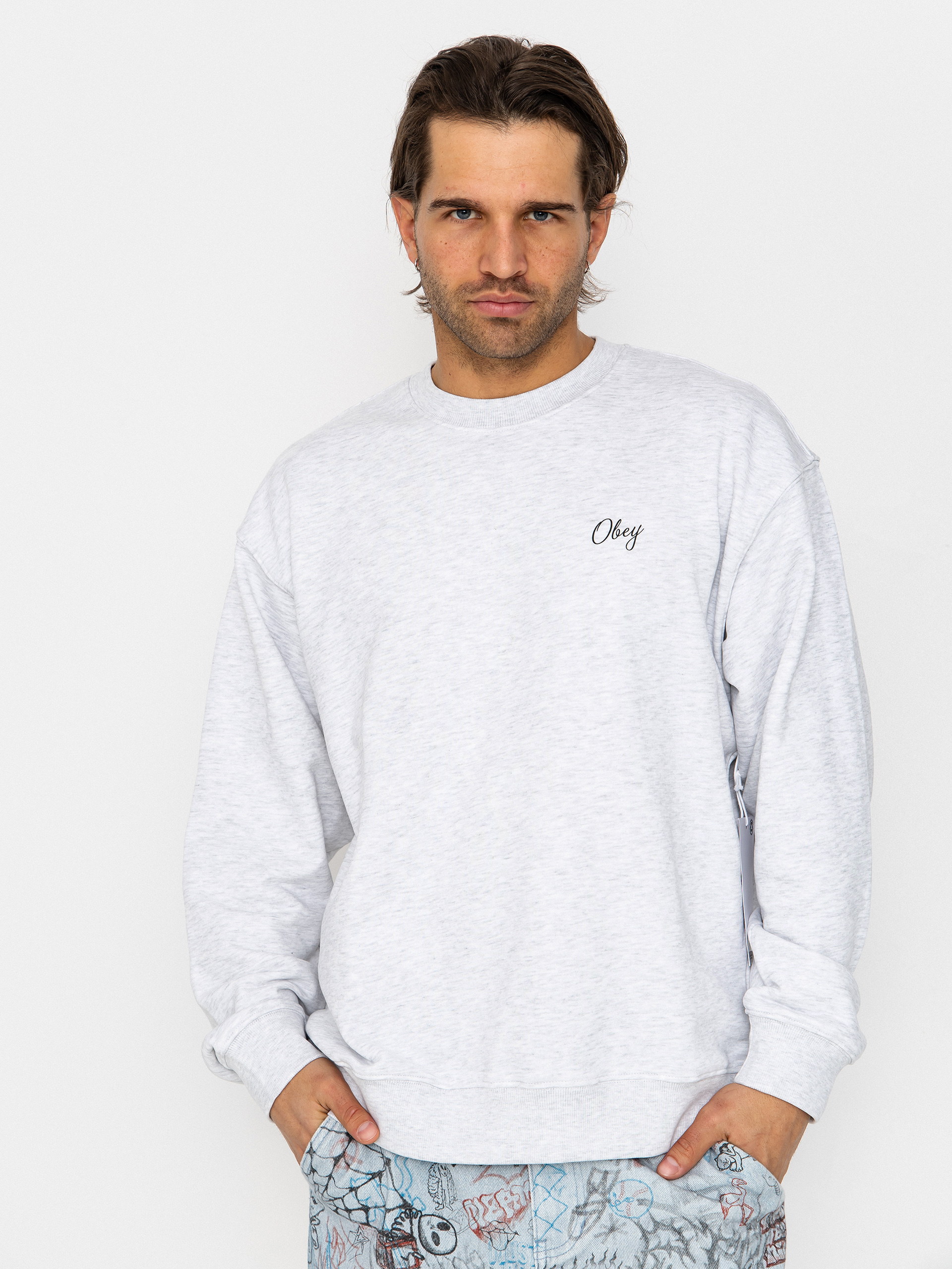 OBEY Paper Rose Sweatshirt
