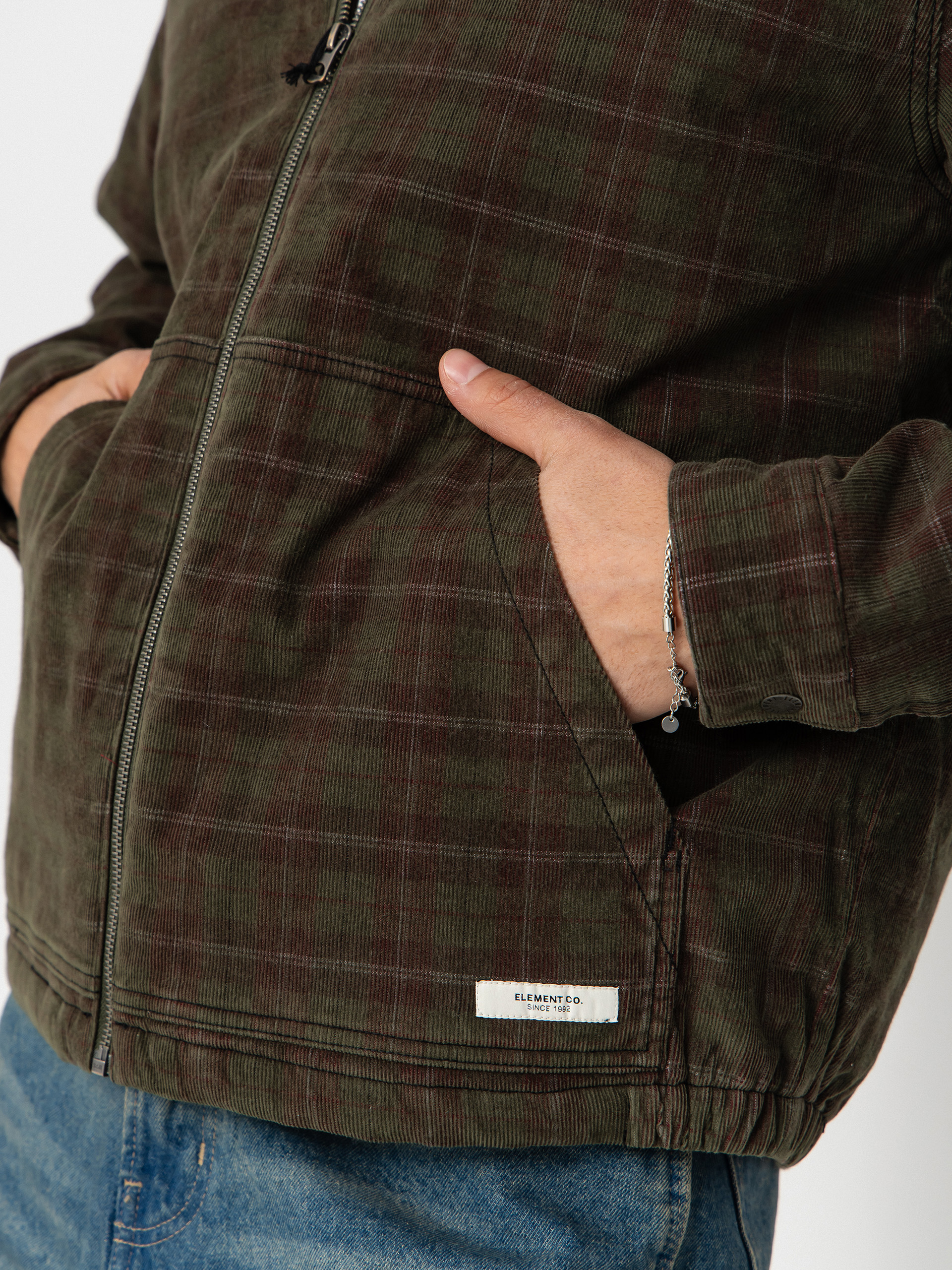 Element Corduroy Garage Jacket (corduroy checks)