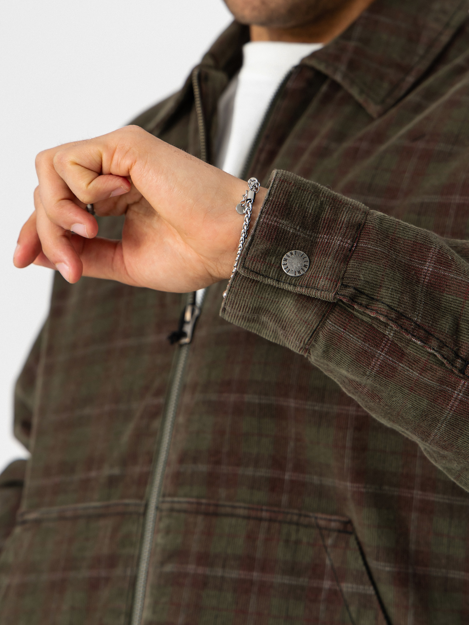 Element Corduroy Garage Jacket (corduroy checks)
