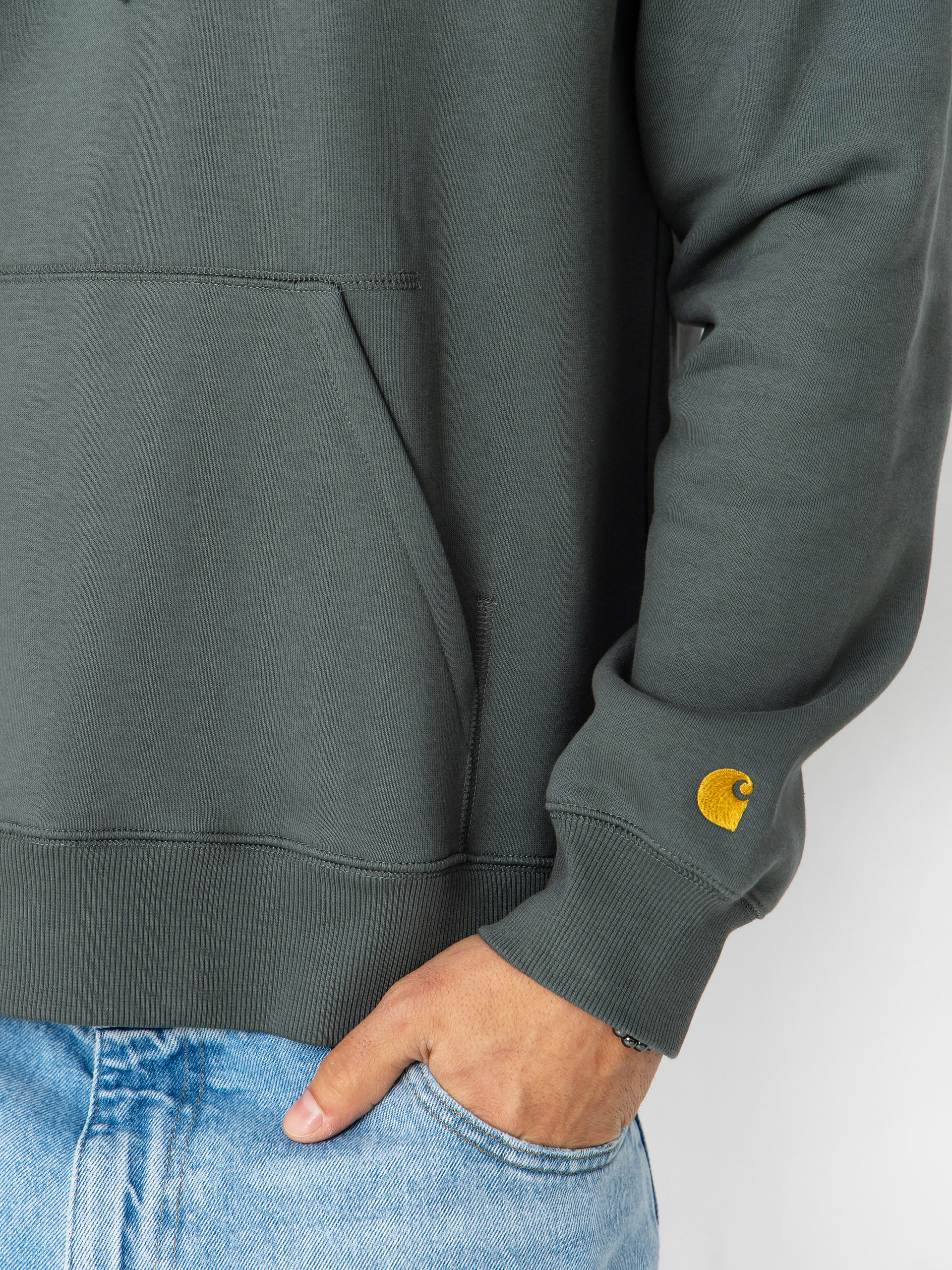 Carhartt WIP Hoodie Chase HD (velvet green/gold)