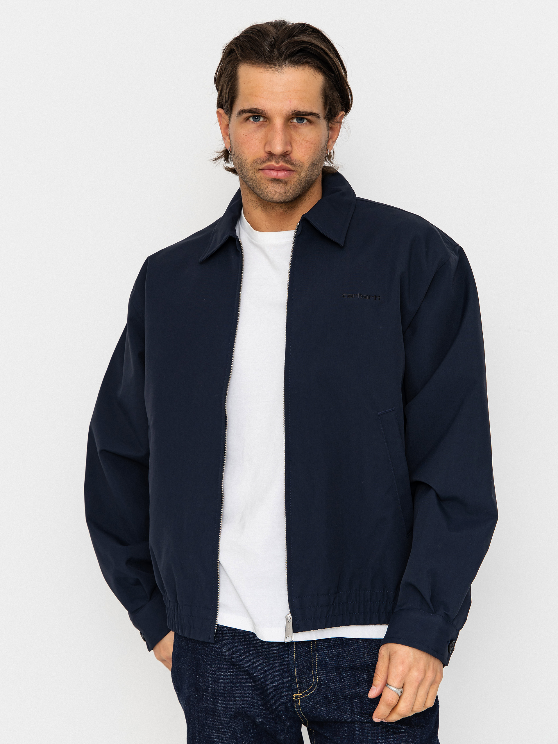 Carhartt WIP Jacket Neven - navy blue (deep night/black)