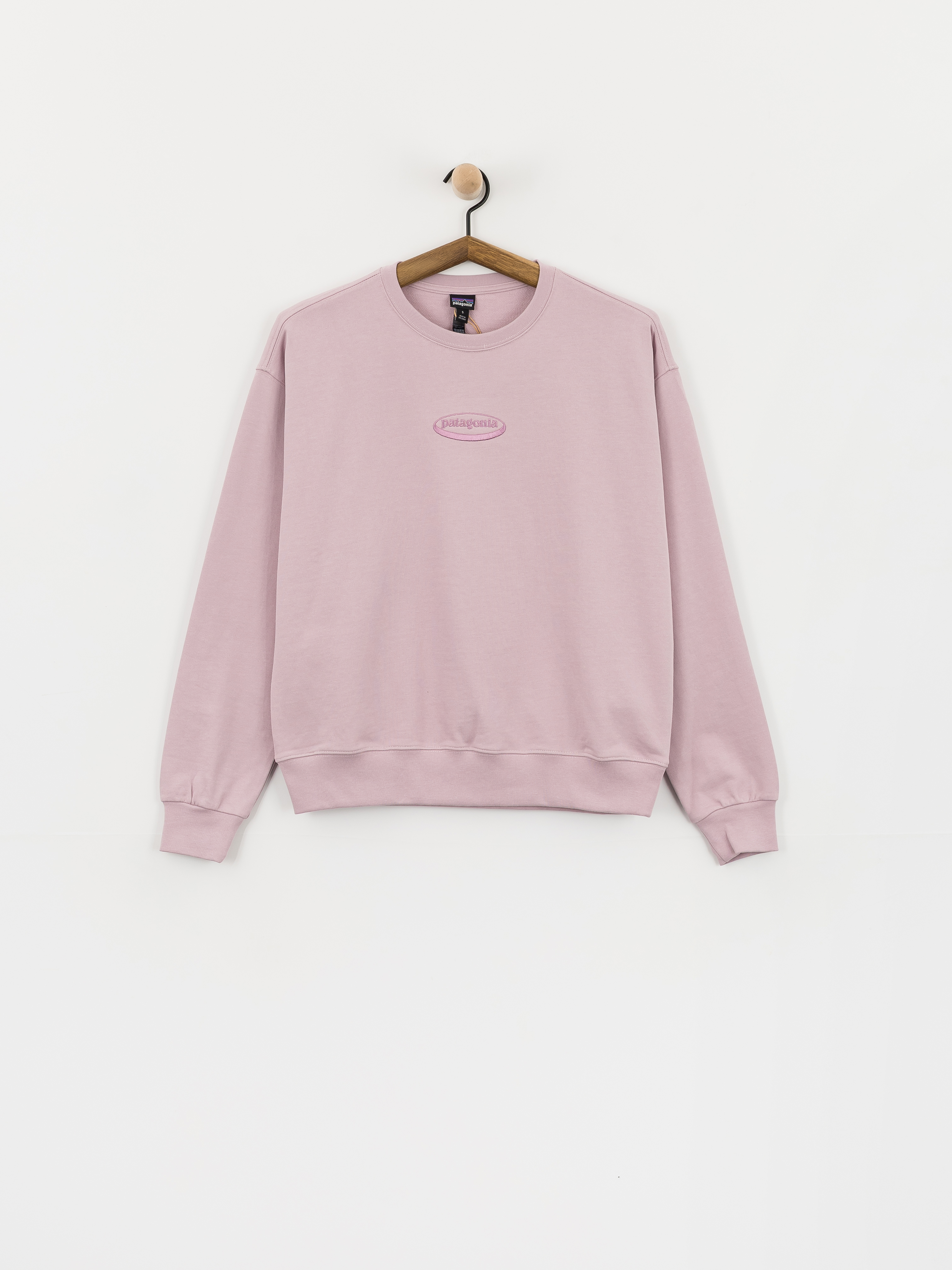 Patagonia 95 Oval Logo Daily Wmn Sweatshirt - pink (quiet violet)