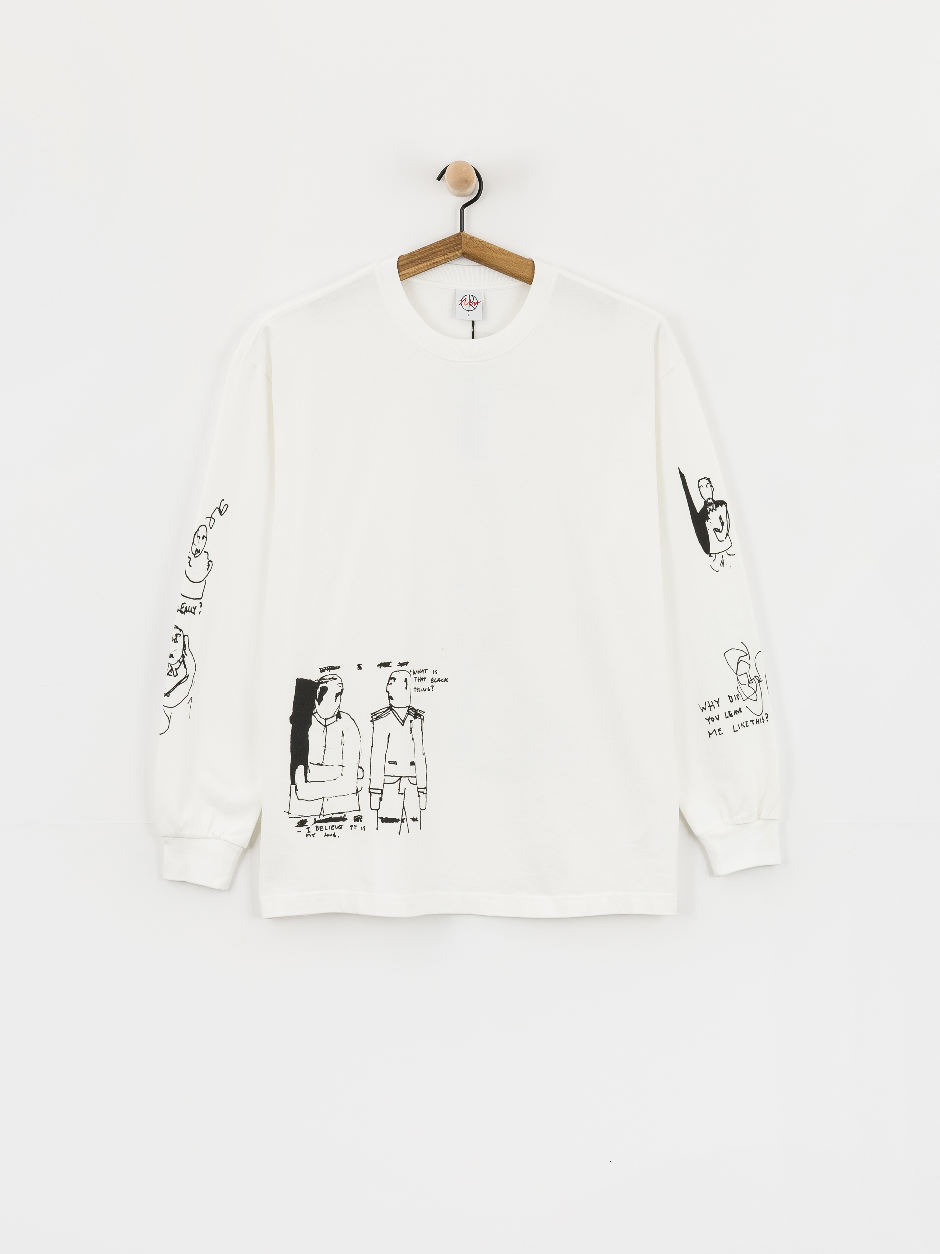 Polar Skate The End Longsleeve (white)