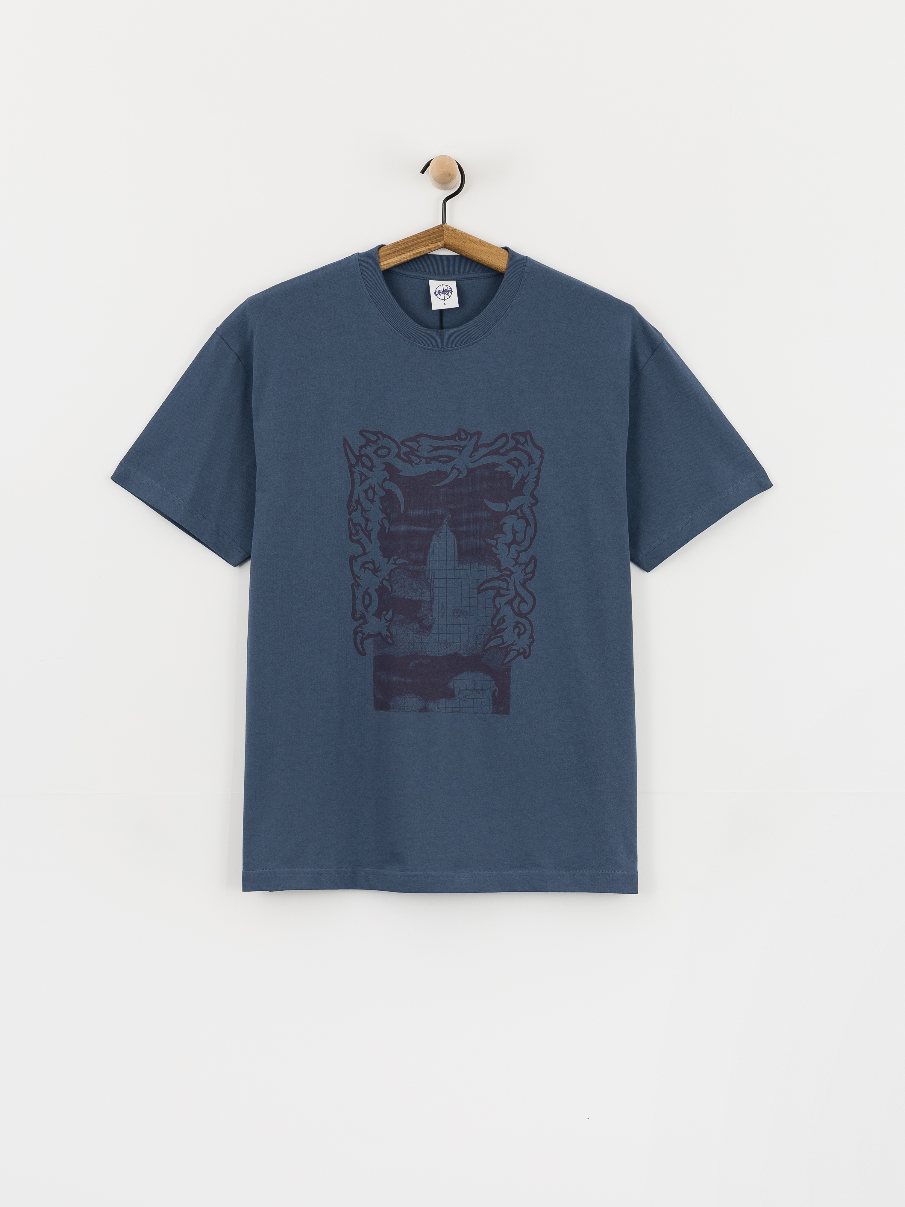 Polar Skate Passing Resemblance T-Shirt (grey blue)