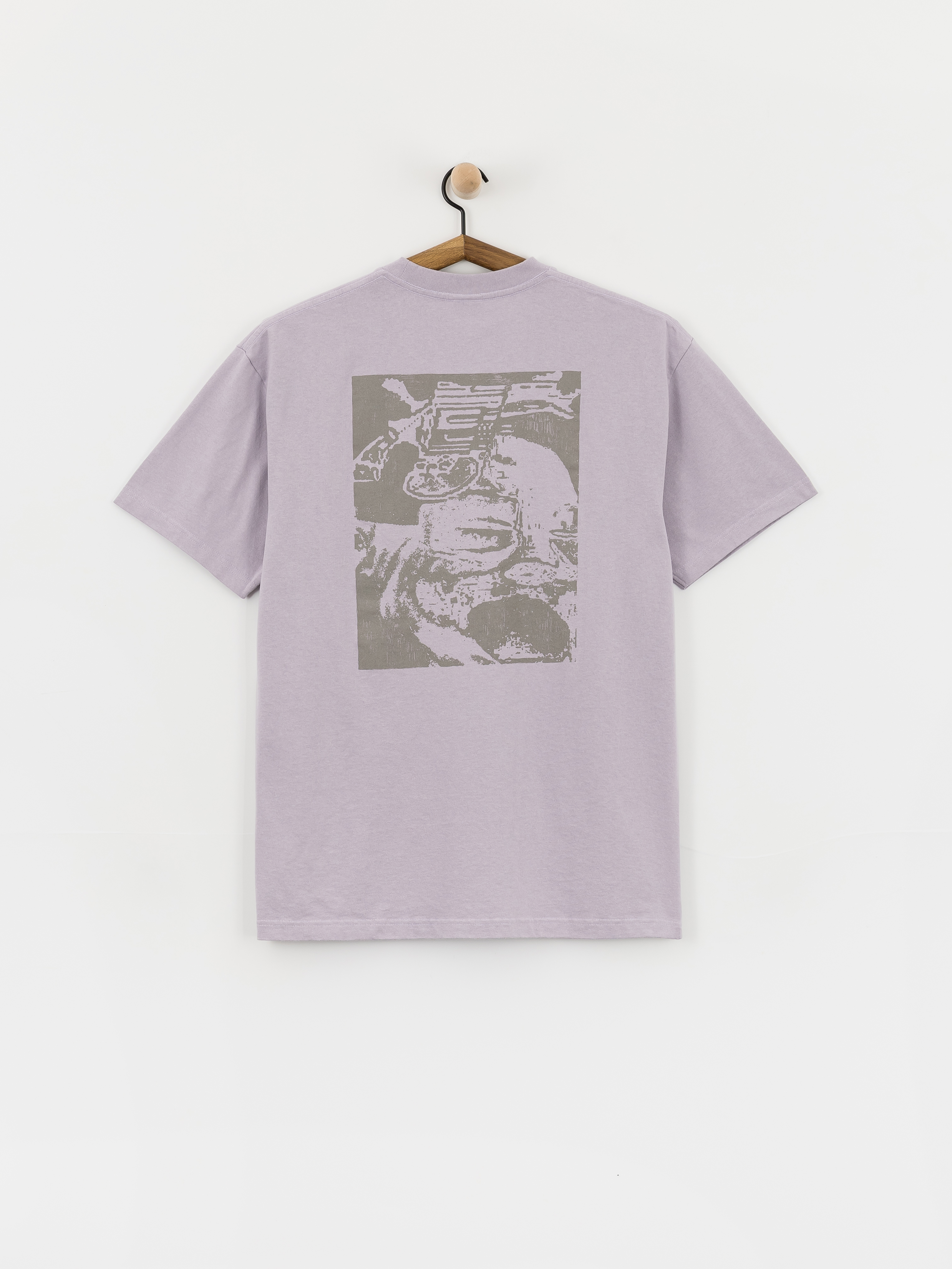 Polar Skate Conflict Scenario T-Shirt (pale purple)