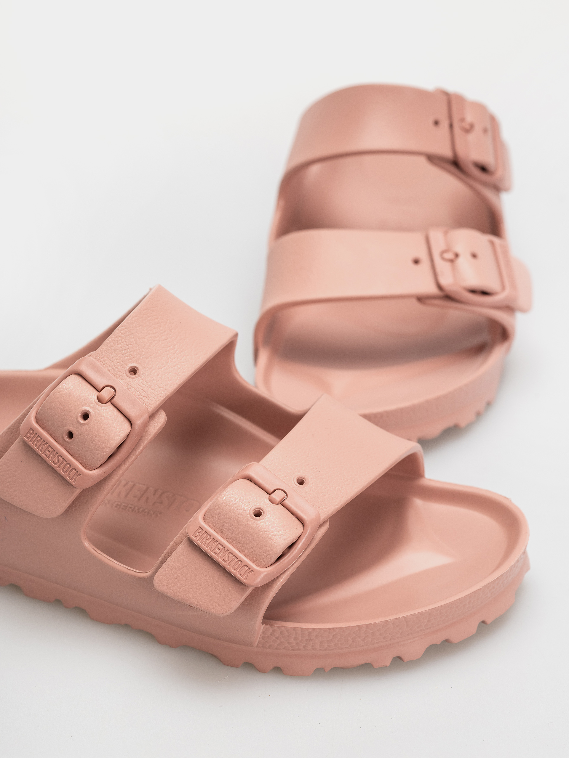 Birkenstock Arizona Essentials EVA Narrow Flip Flops (pink clay)