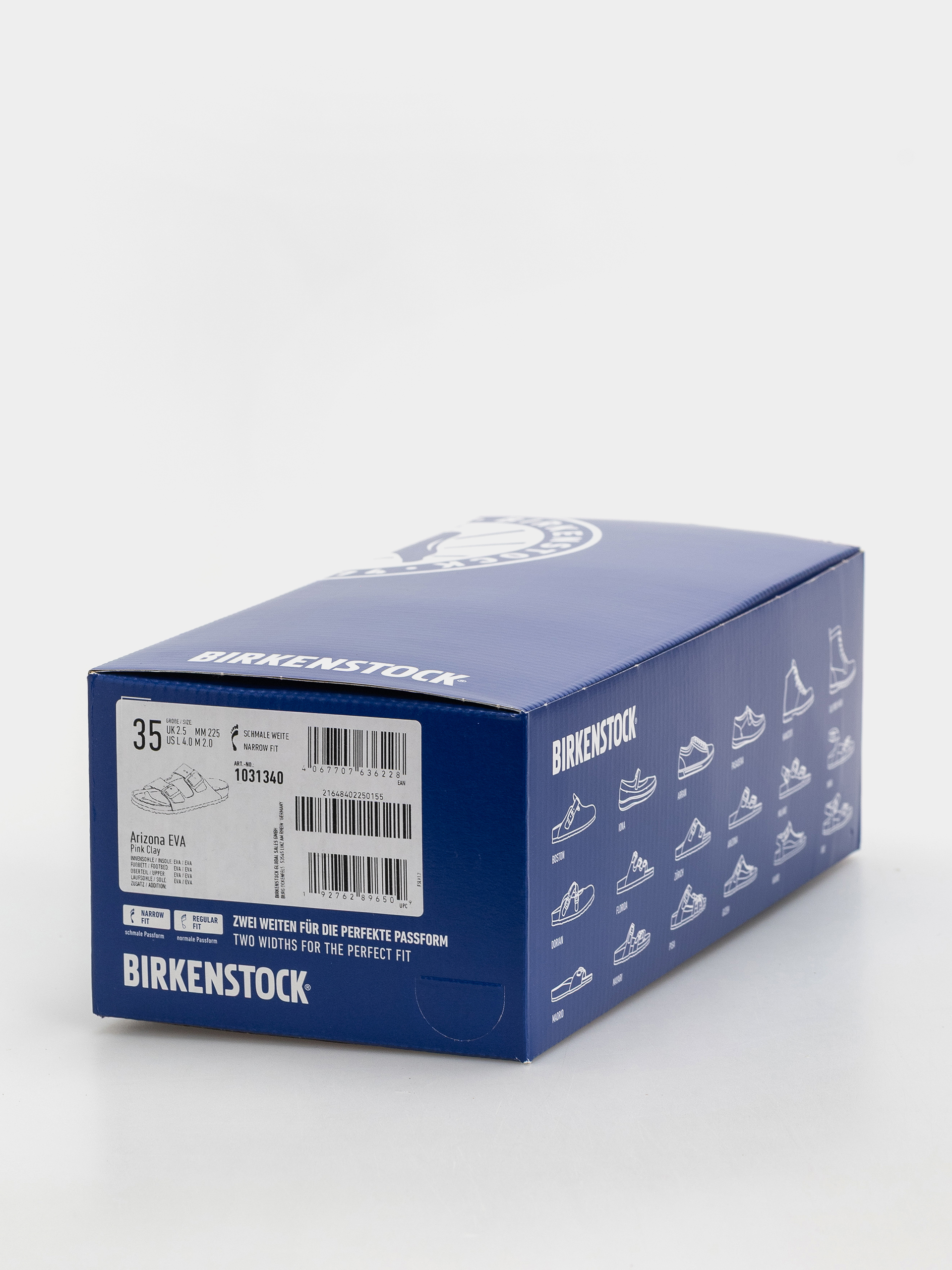 Birkenstock Arizona Essentials EVA Narrow Flip-flops (pink clay)