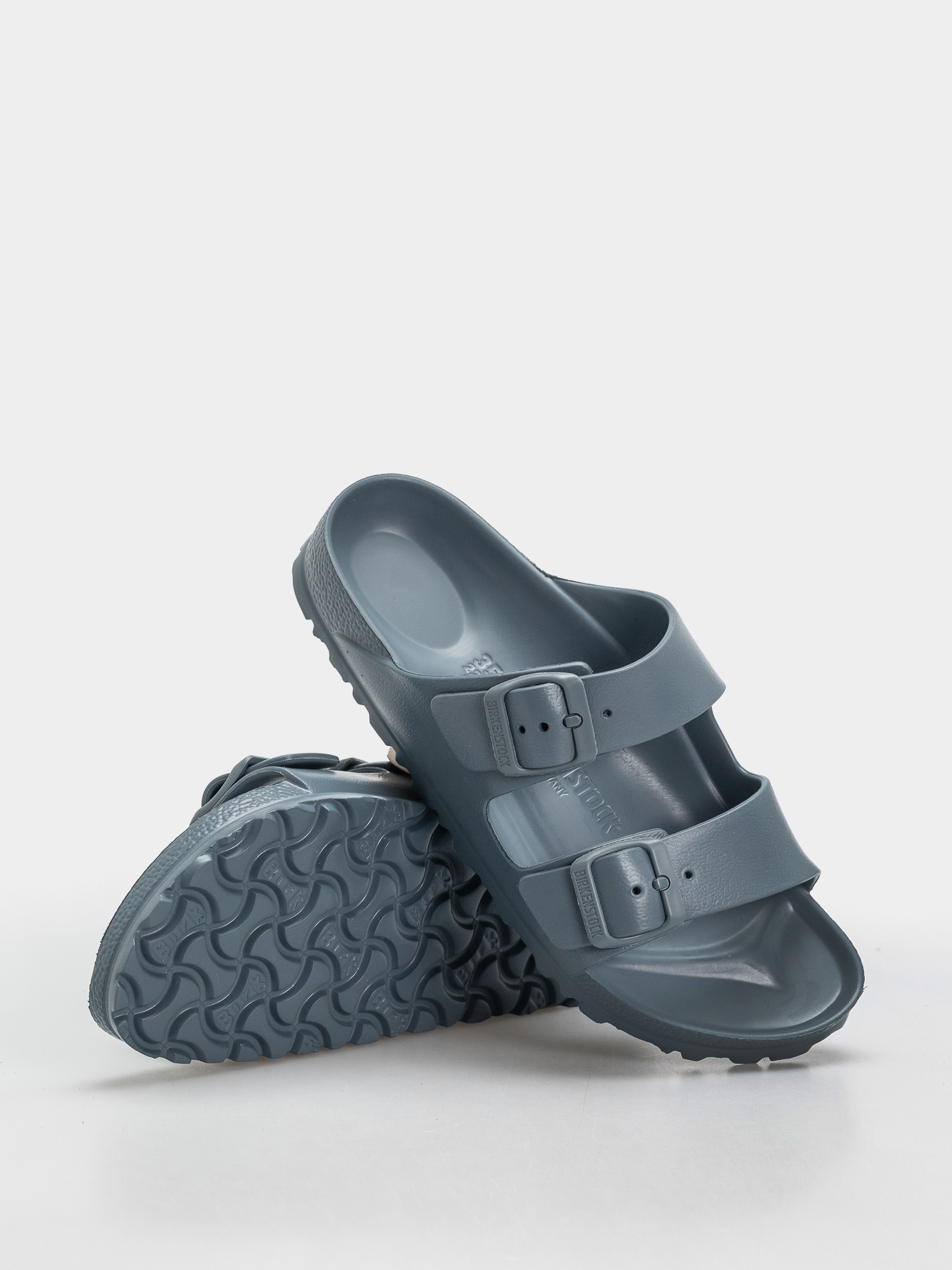 Birkenstock Arizona Essentials EVA Narrow Flip Flops (basalt gray)