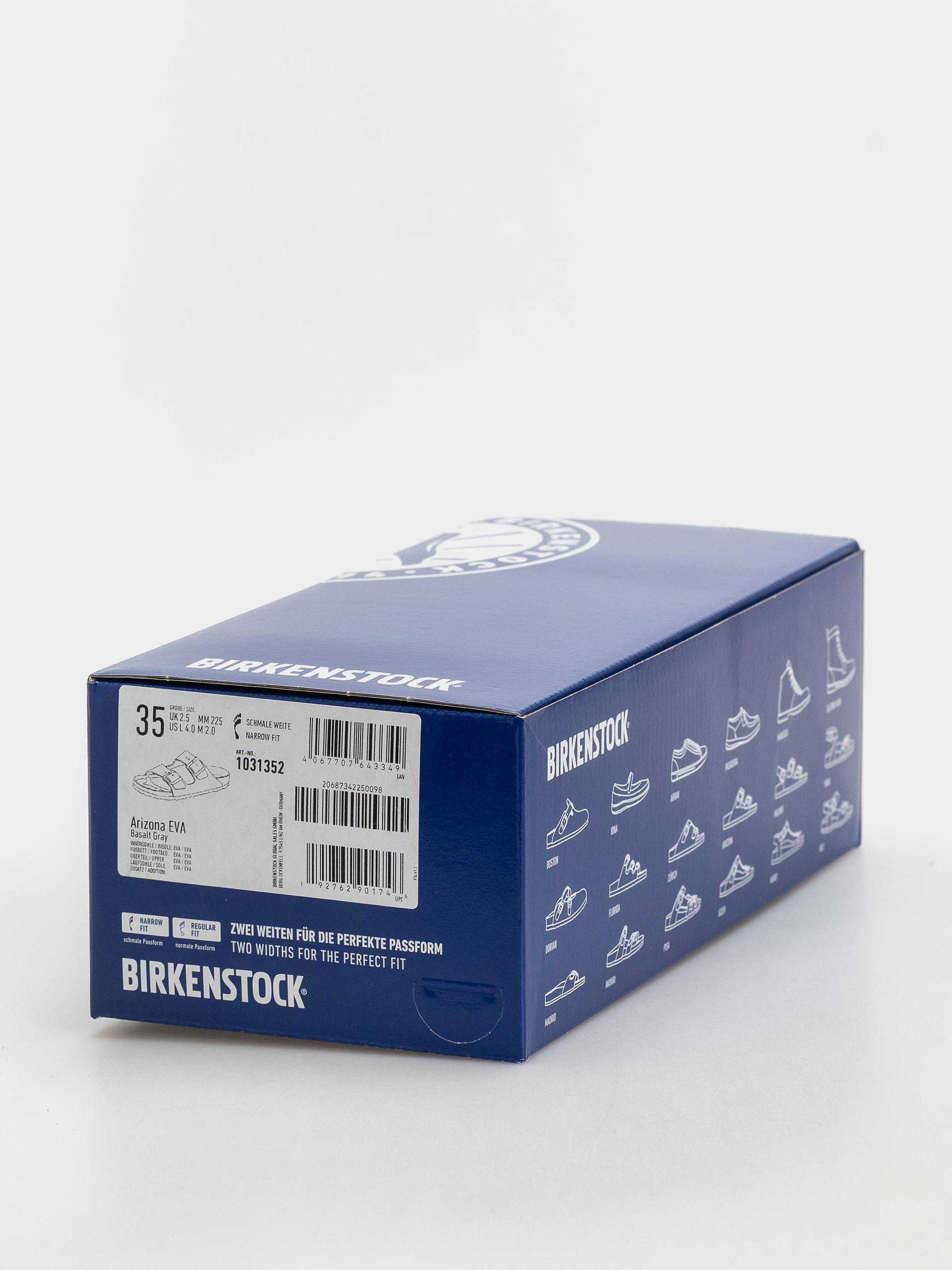 Birkenstock Arizona Essentials EVA Narrow Flip-flops (basalt gray)