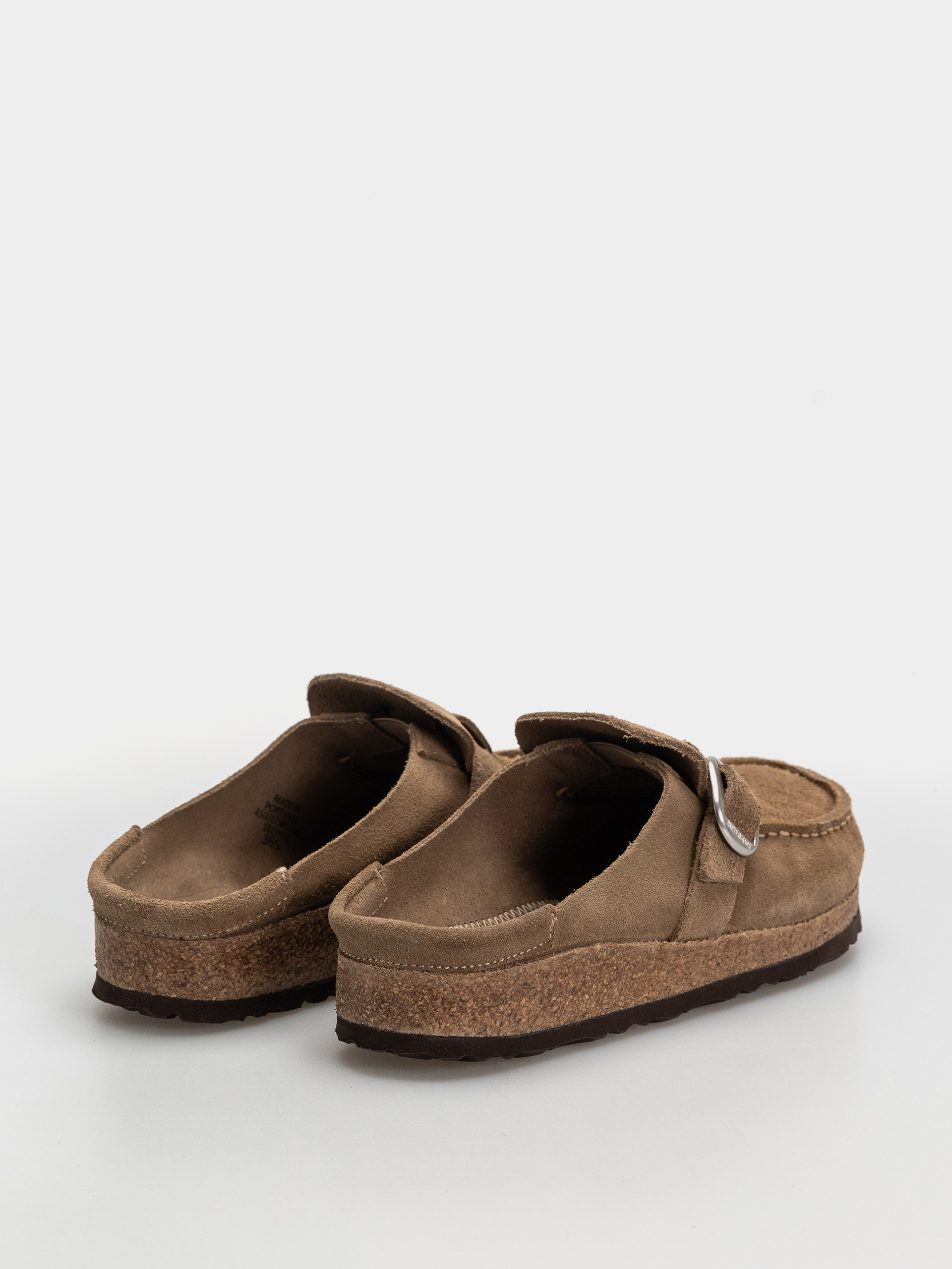 Birkenstock Buckley Suede Leather Narrow Wmn Flip Flops (gray taupe)
