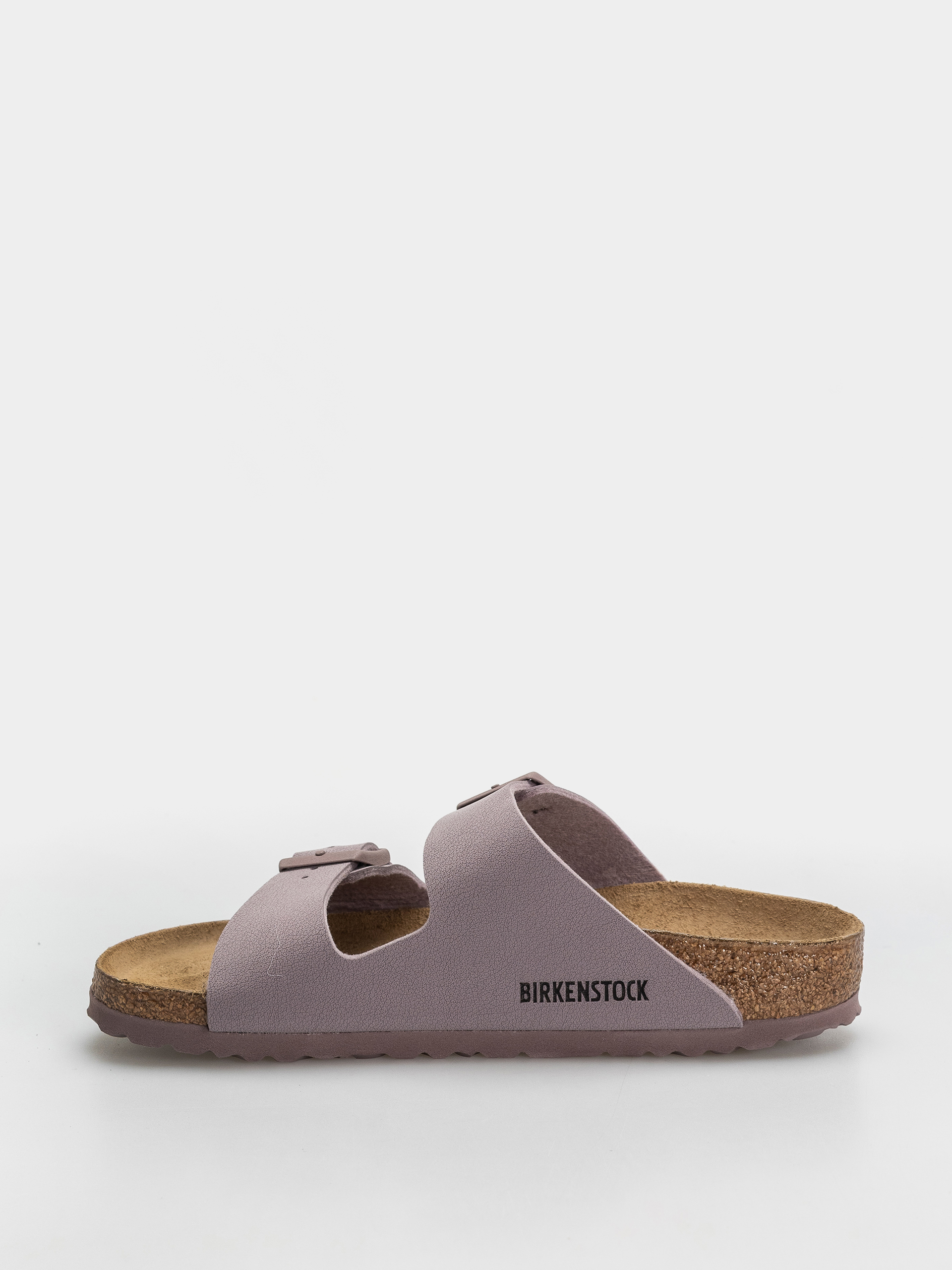 Birkenstock Arizona Birkibuc Narrow Flip Flops (faded purple)