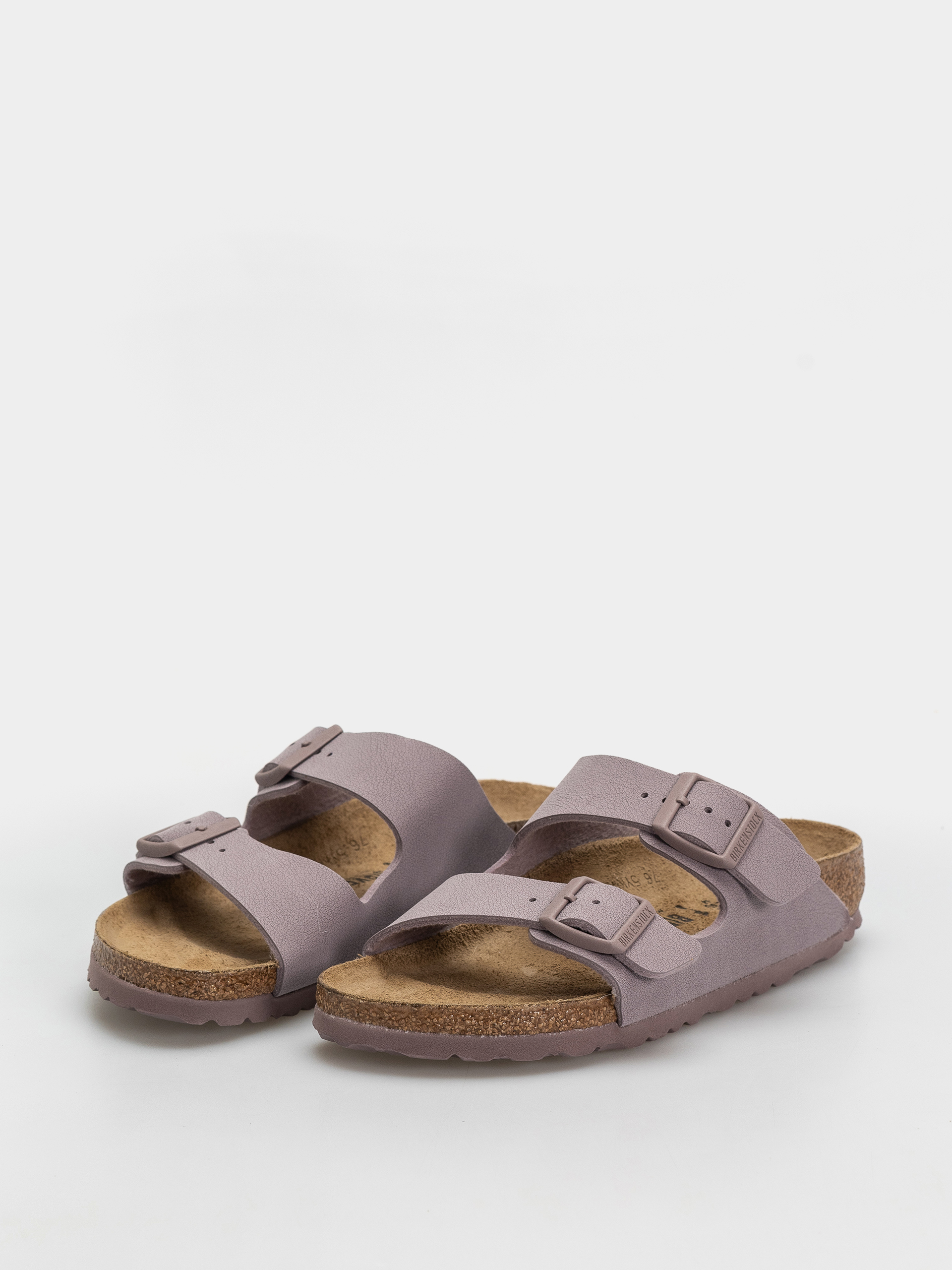 Birkenstock Arizona Birkibuc Narrow Flip-flops (faded purple)