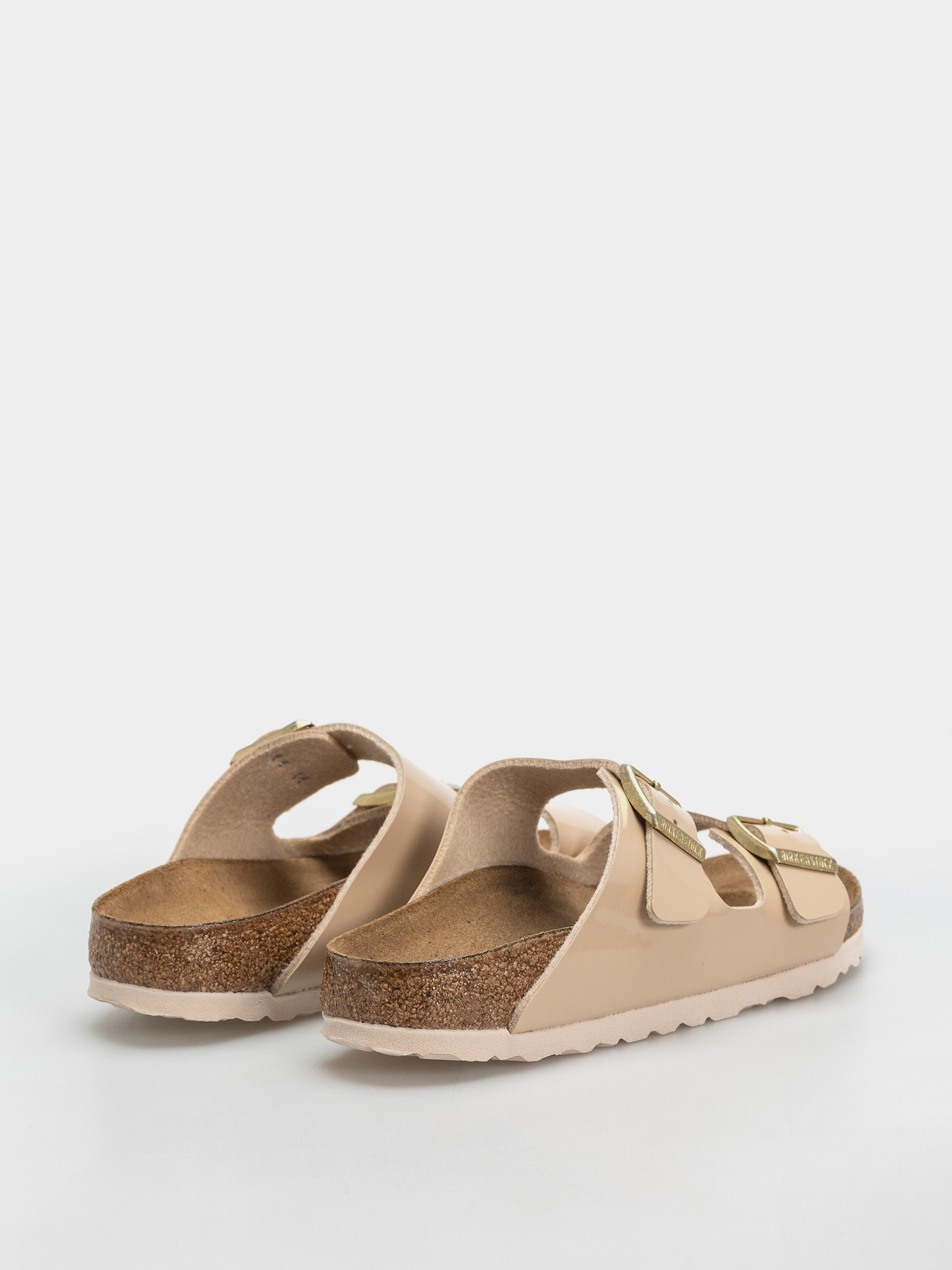 Birkenstock Arizona Birko Flor Patent Narrow Wmn Flip-flops (sand)