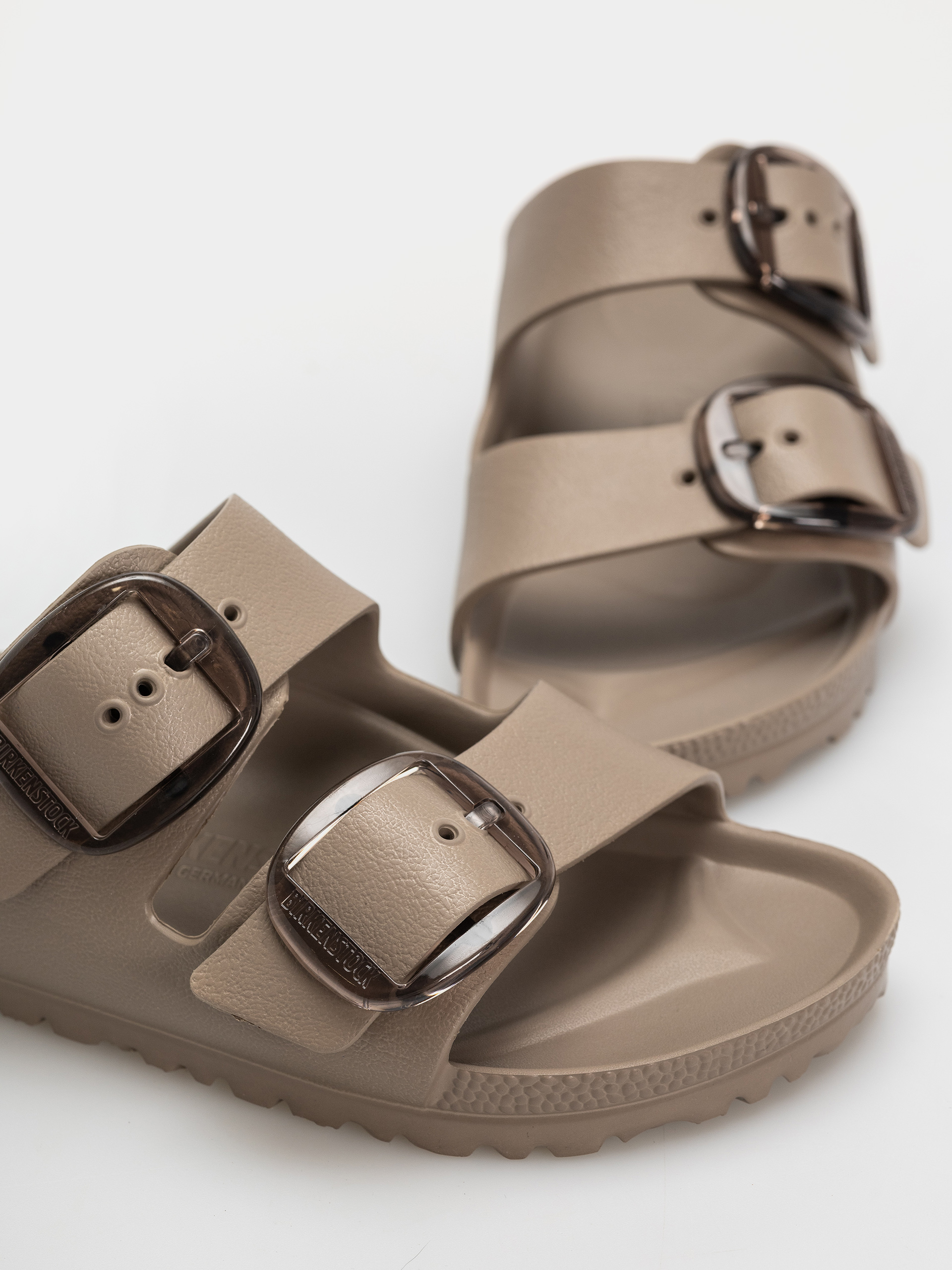 Birkenstock Arizona Big Buckle EVA Narrow Wmn Flip Flops (gray taupe)
