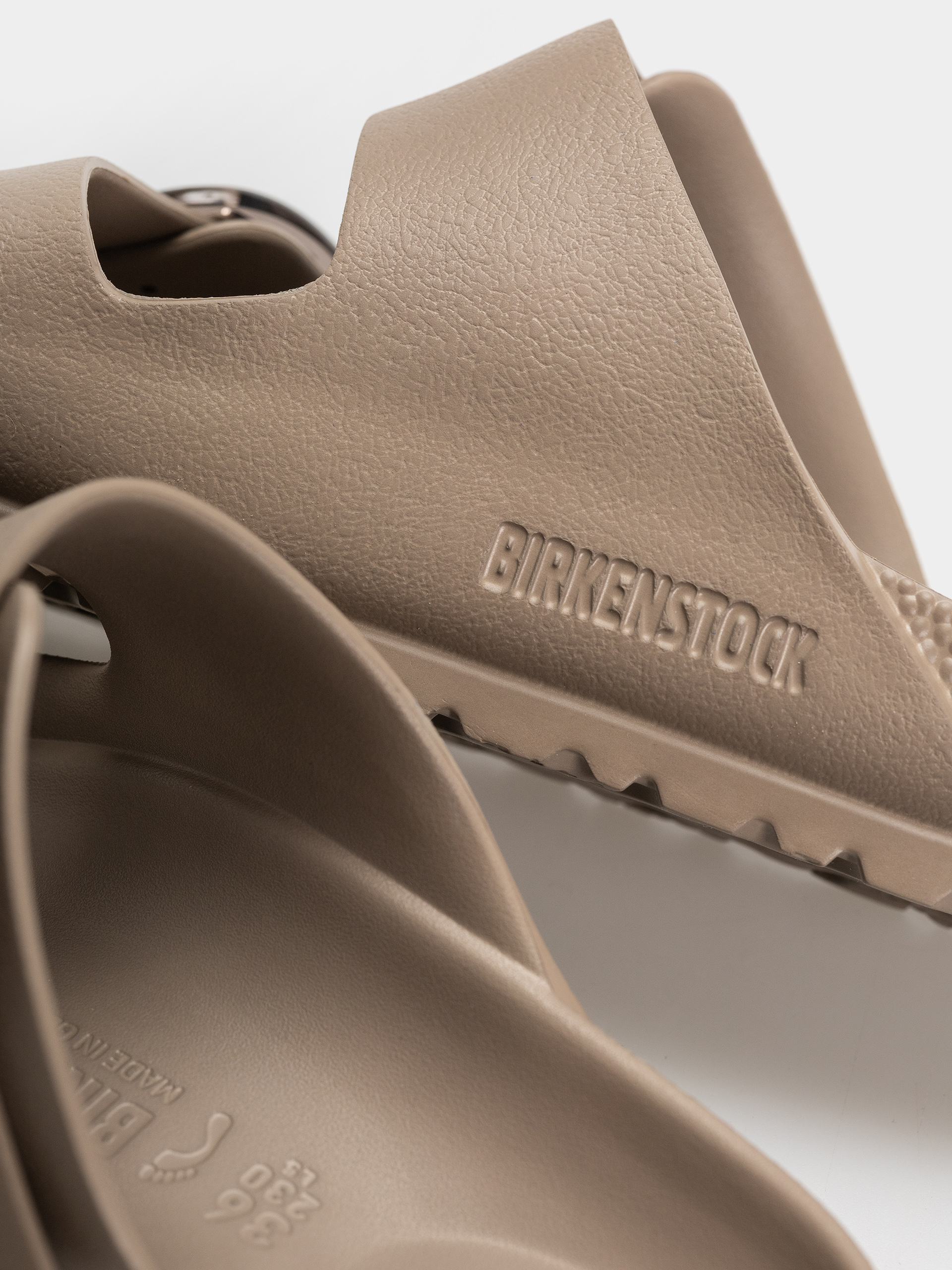 Birkenstock Arizona Big Buckle EVA Narrow Wmn Flip Flops (gray taupe)