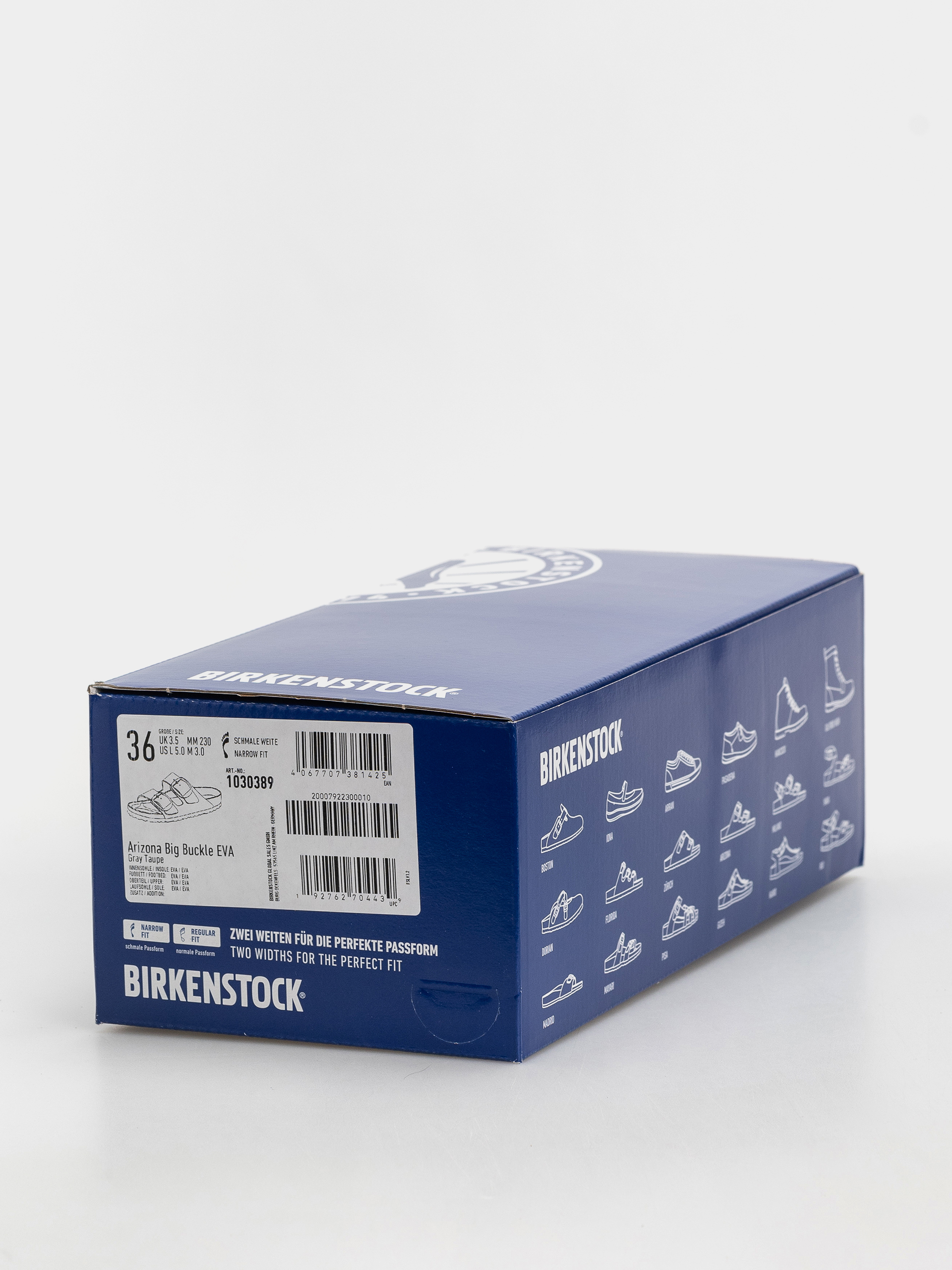 Birkenstock Arizona Big Buckle EVA Narrow Wmn Flip-flops (gray taupe)