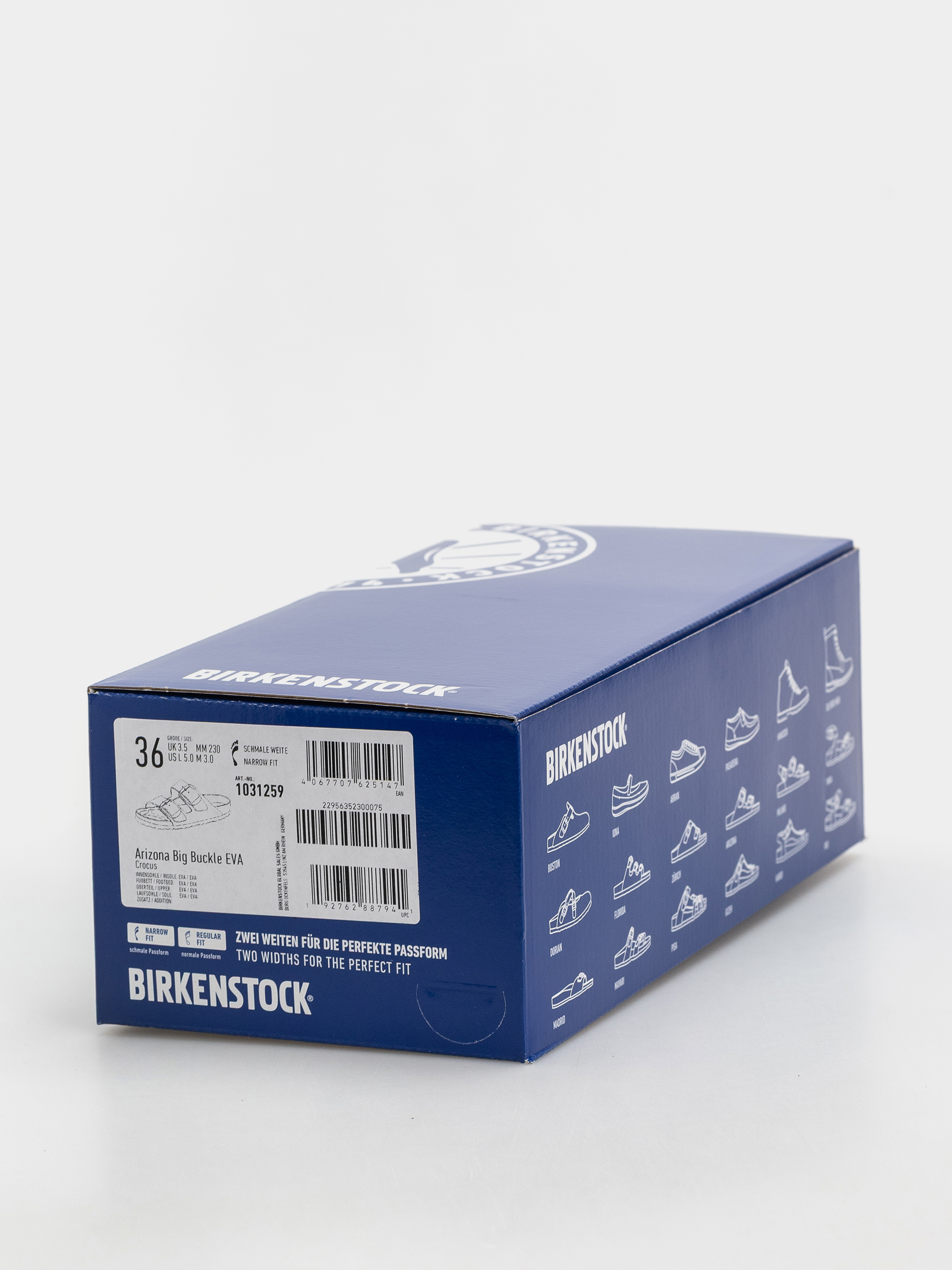 Birkenstock Arizona Big Buckle EVA Narrow Wmn Flip-flops (crocus)