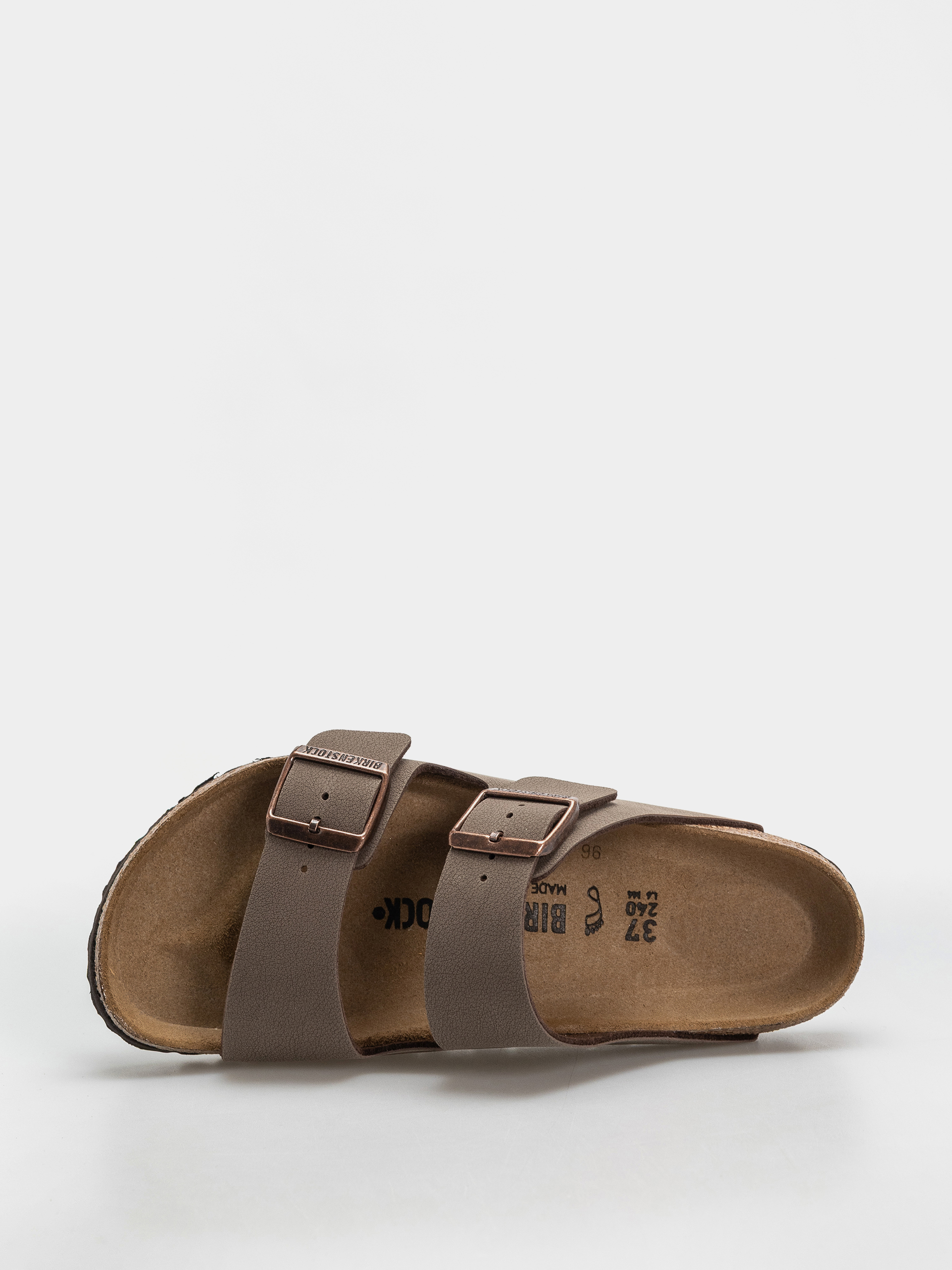 Birkenstock Arizona Birkibuc Regular Flip-flops (mocca)