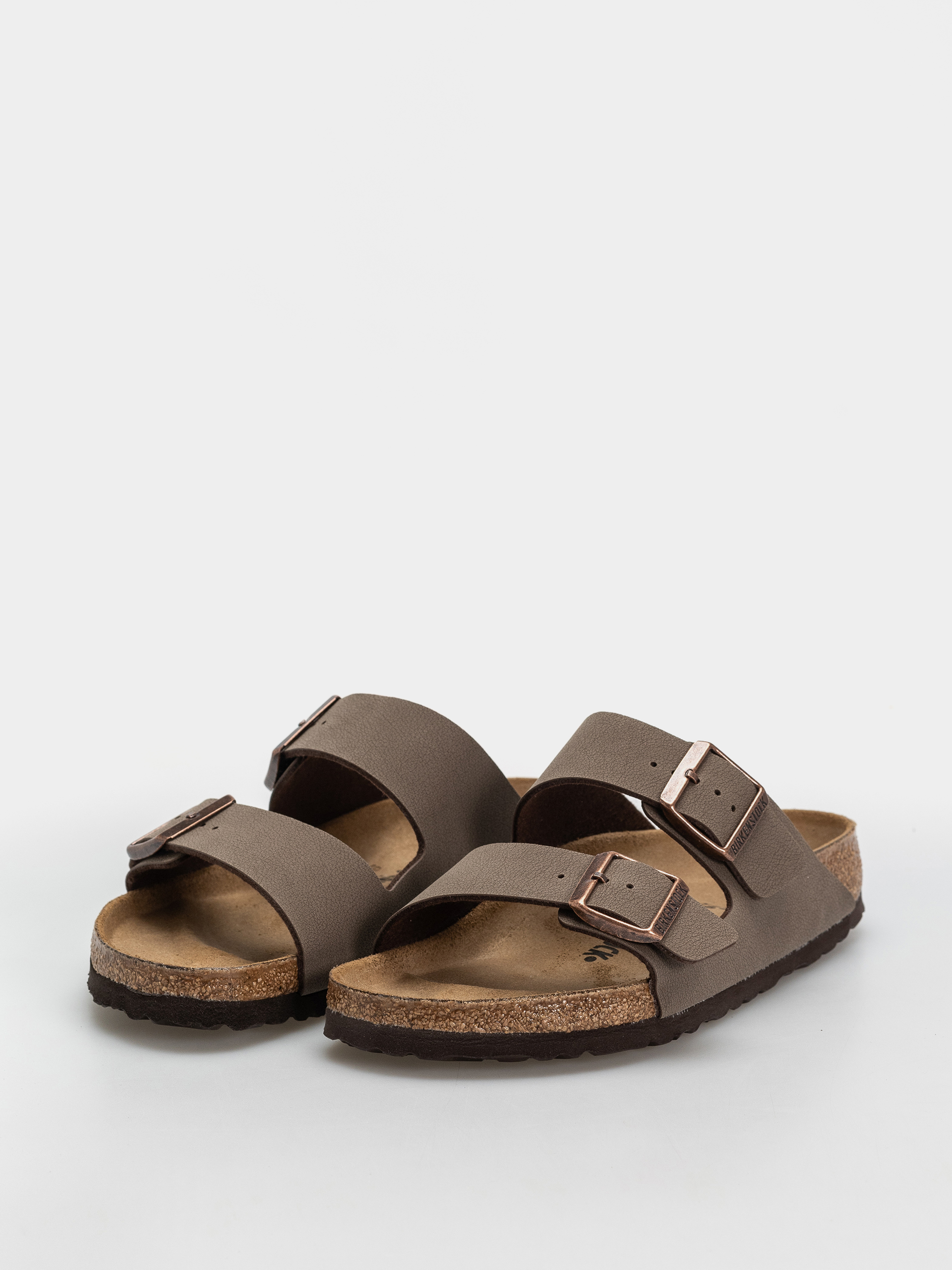 Birkenstock Arizona Birkibuc Regular Flip-flops (mocca)