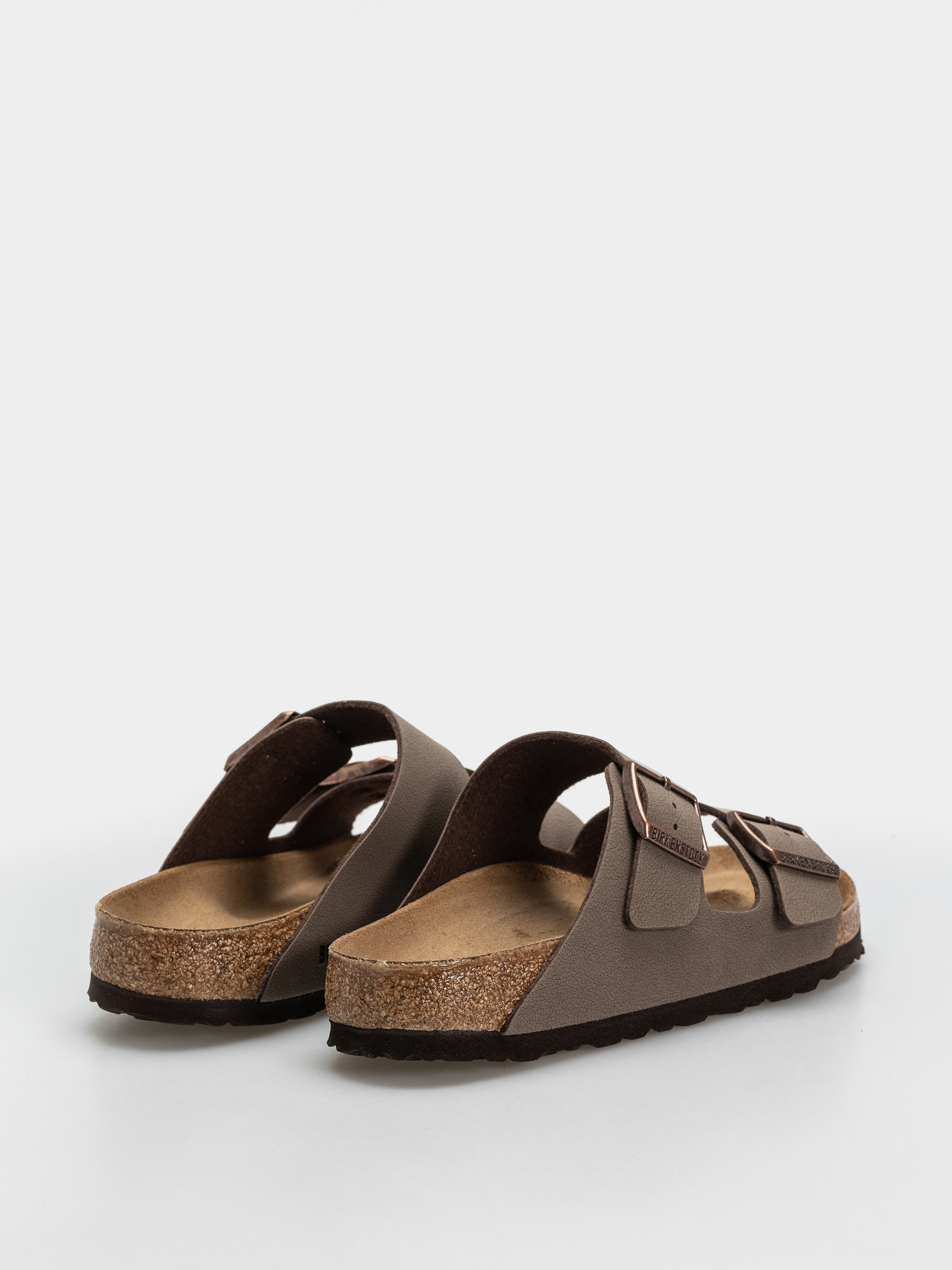 Birkenstock Arizona Birkibuc Regular Flip Flops (mocca)
