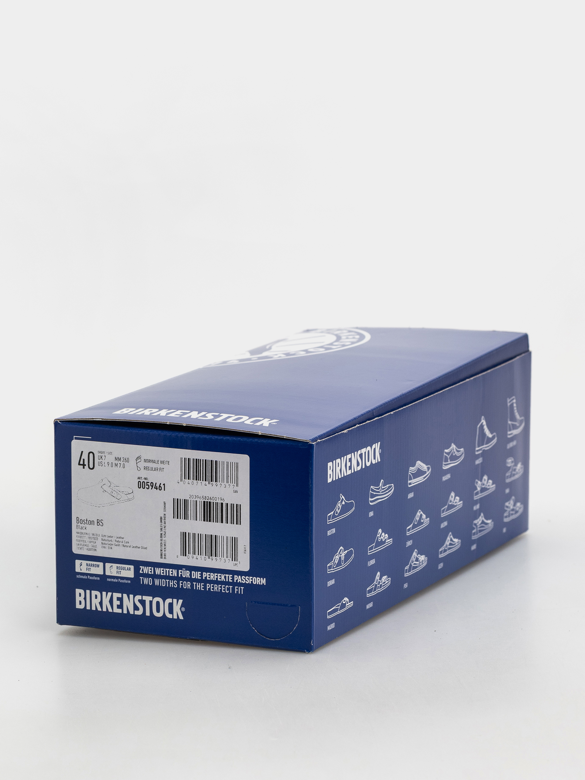 Birkenstock Boston Oiled Leather Regular Flip Flops (black)