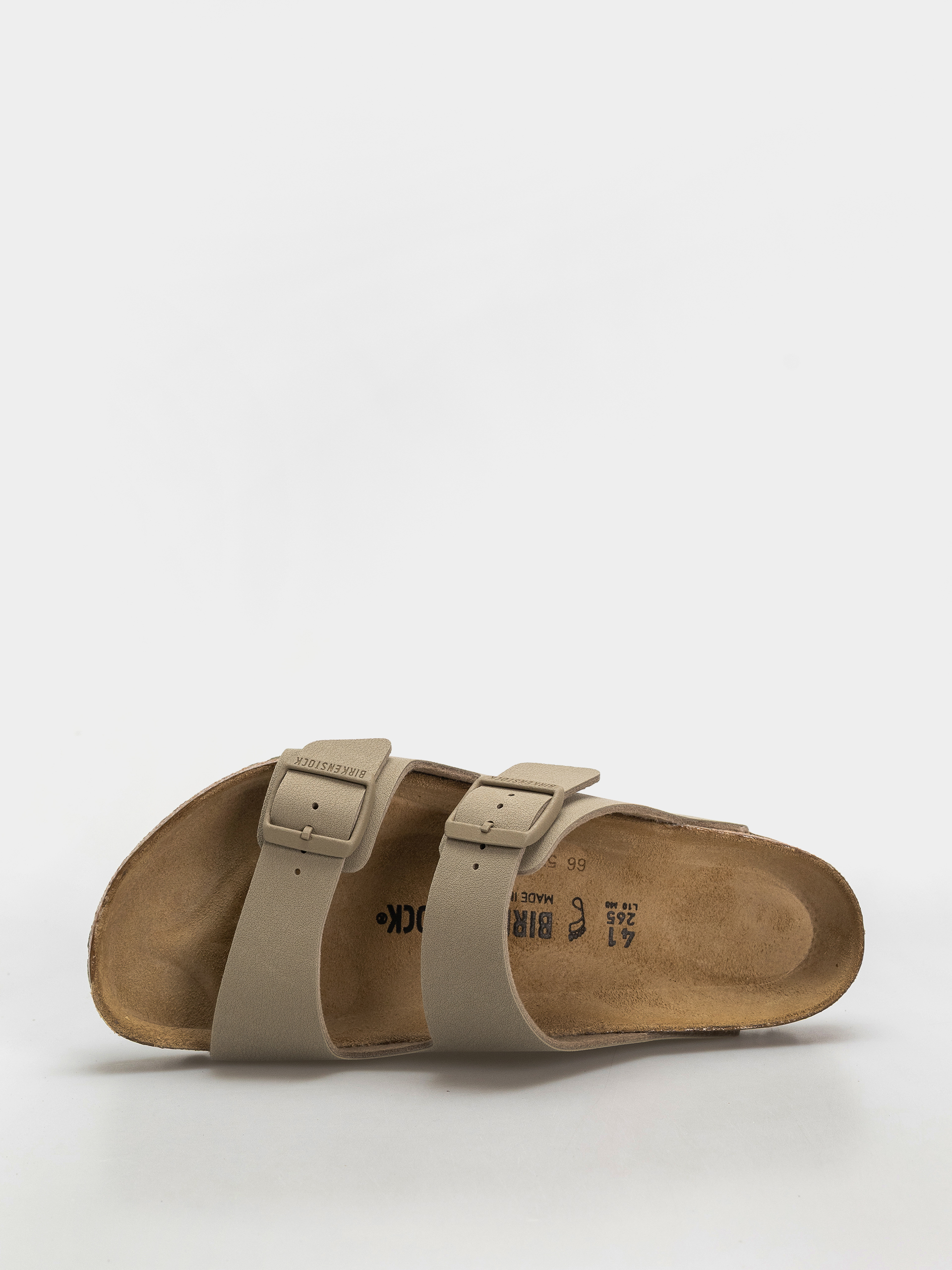 Birkenstock Arizona Birko Flor Regular Flip-flops (faded khaki)