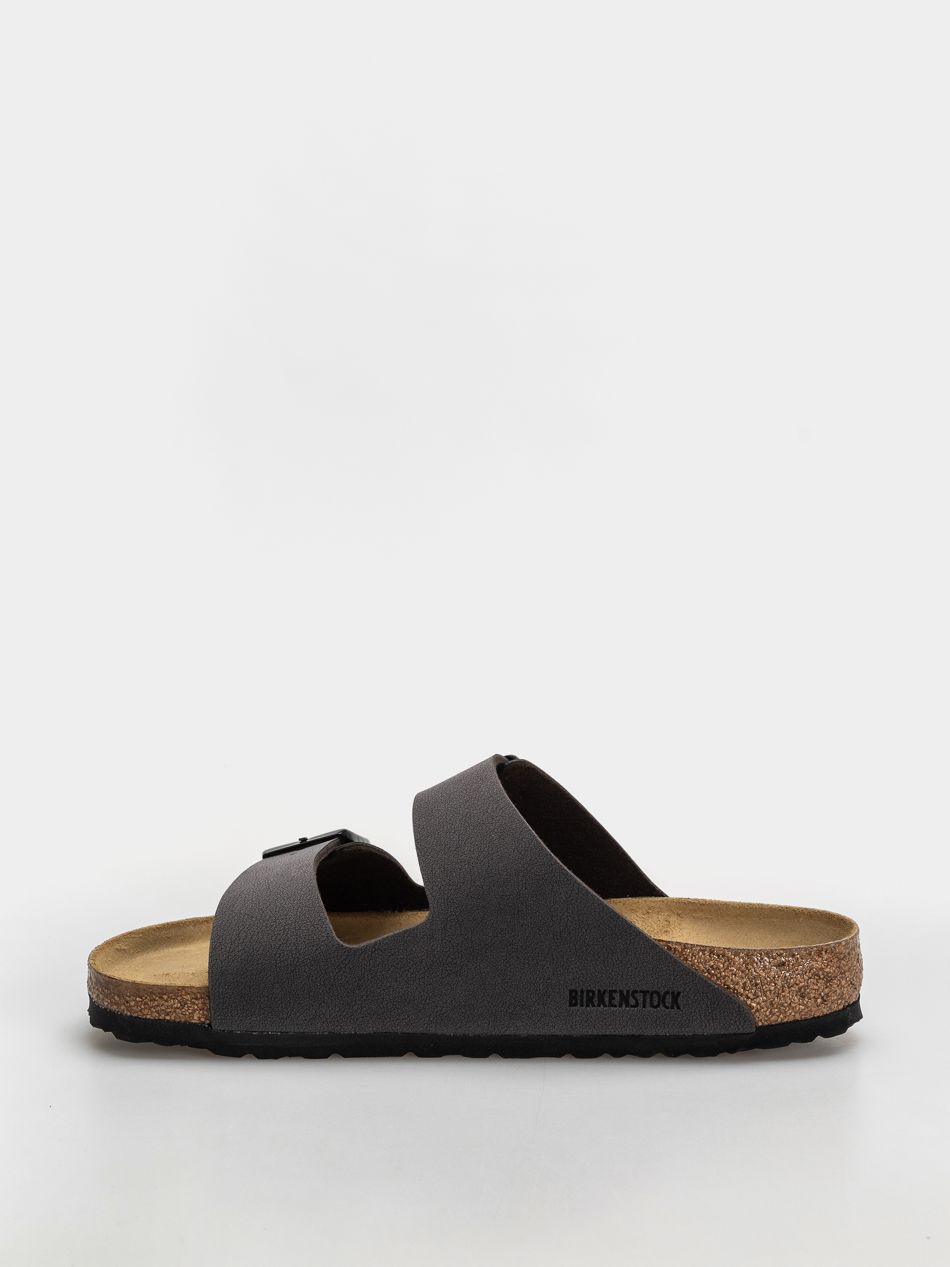 Birkenstock Arizona Birkibuc Regular Flip-flops (velvet gray/black)