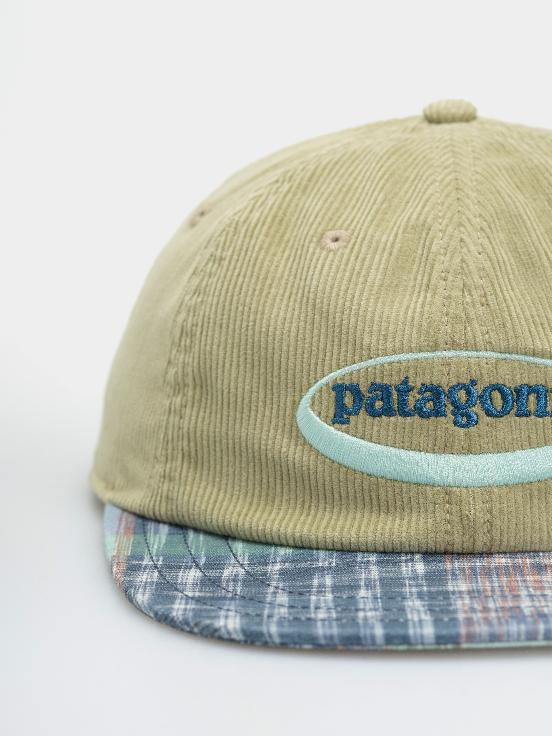 Patagonia Corduroy Cap (95 oval logo/gumtree green)