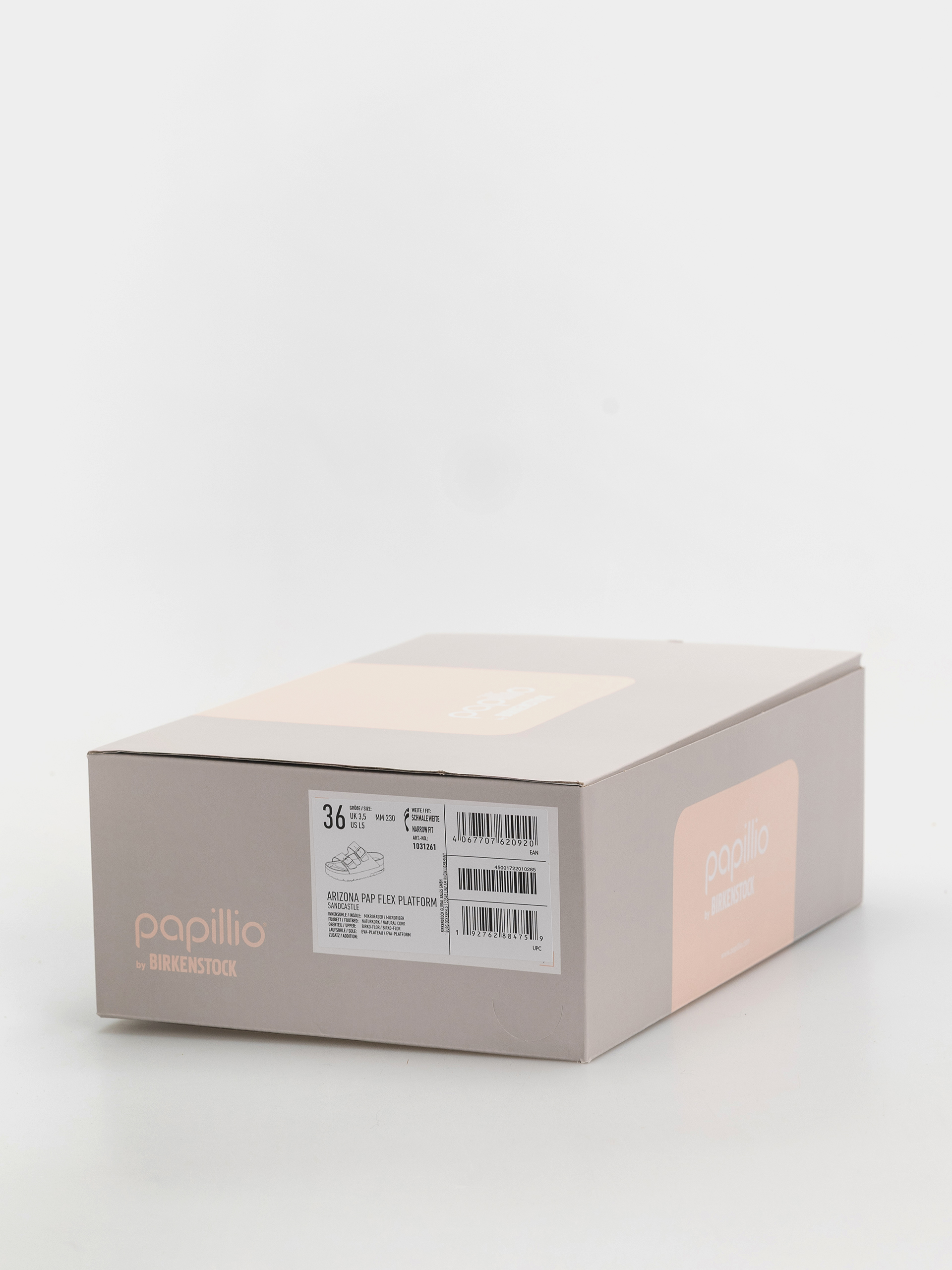 Birkenstock Arizona Flex Platform Birko Flor Narrow Wmn Flip Flops (sandcastle)