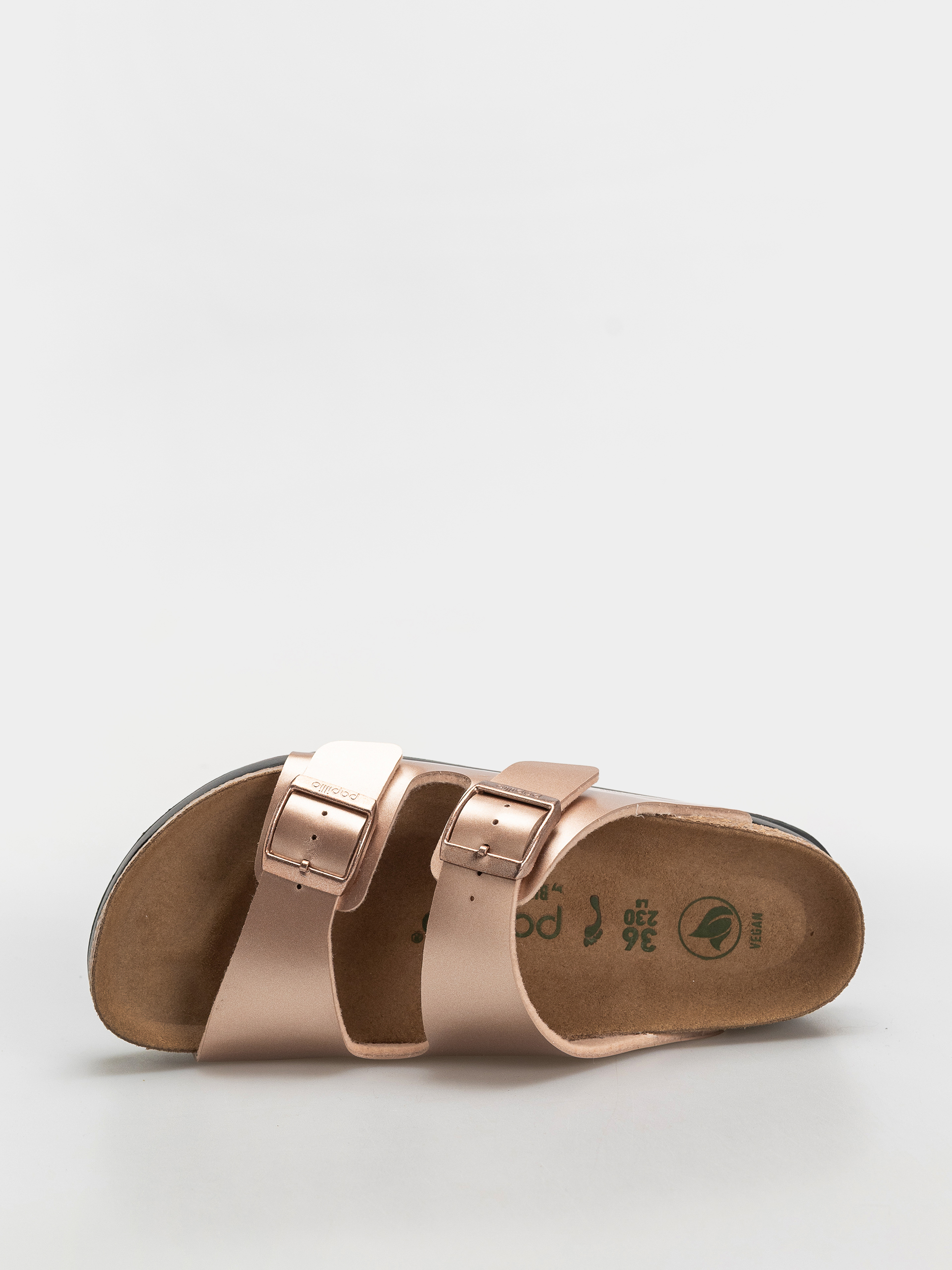 Birkenstock Arizona Flex Platform Birko Flor Narrow Wmn Flip-flops (electric metallic copper)