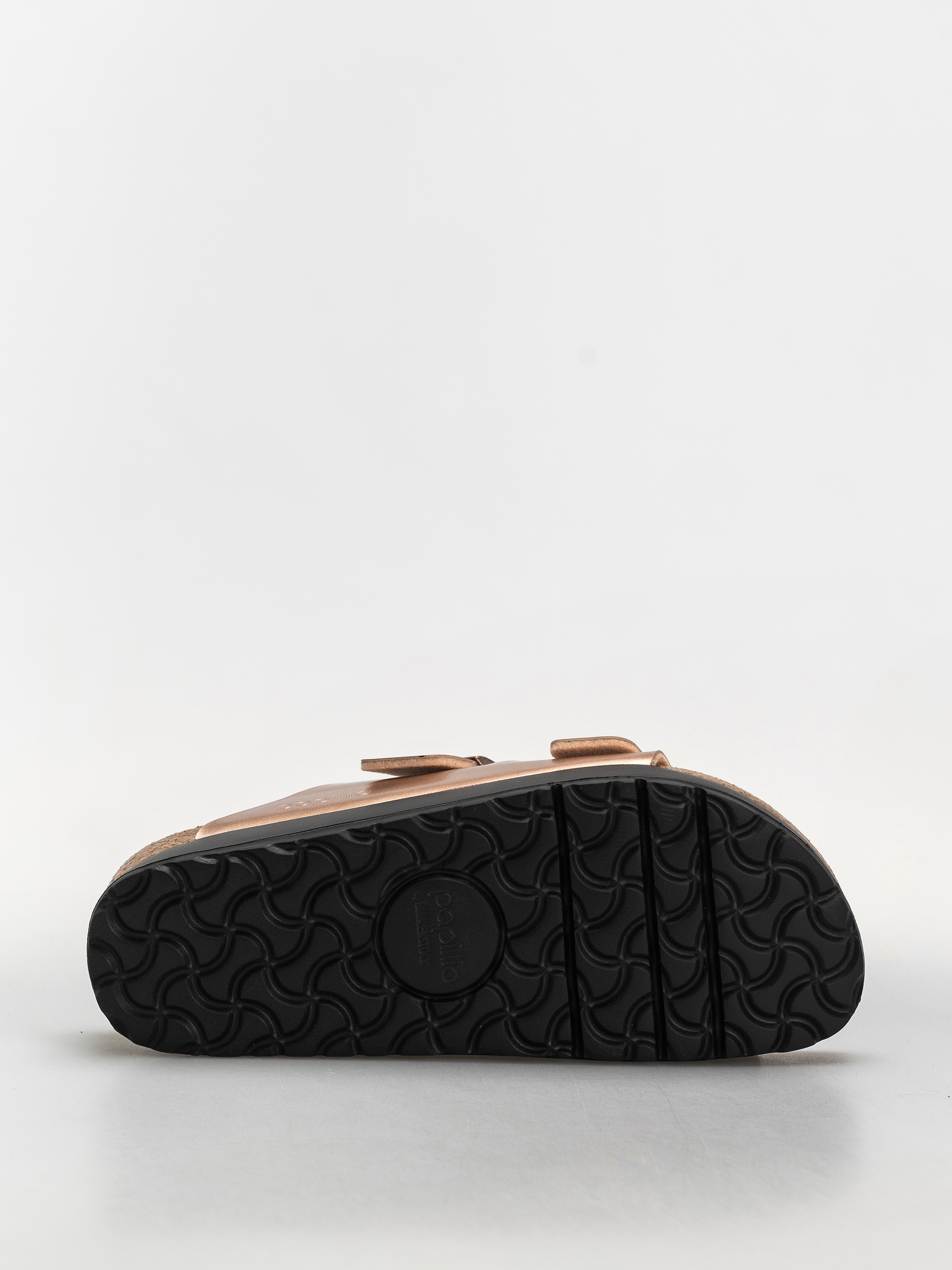 Birkenstock Arizona Flex Platform Birko Flor Narrow Wmn Flip Flops (electric metallic copper)