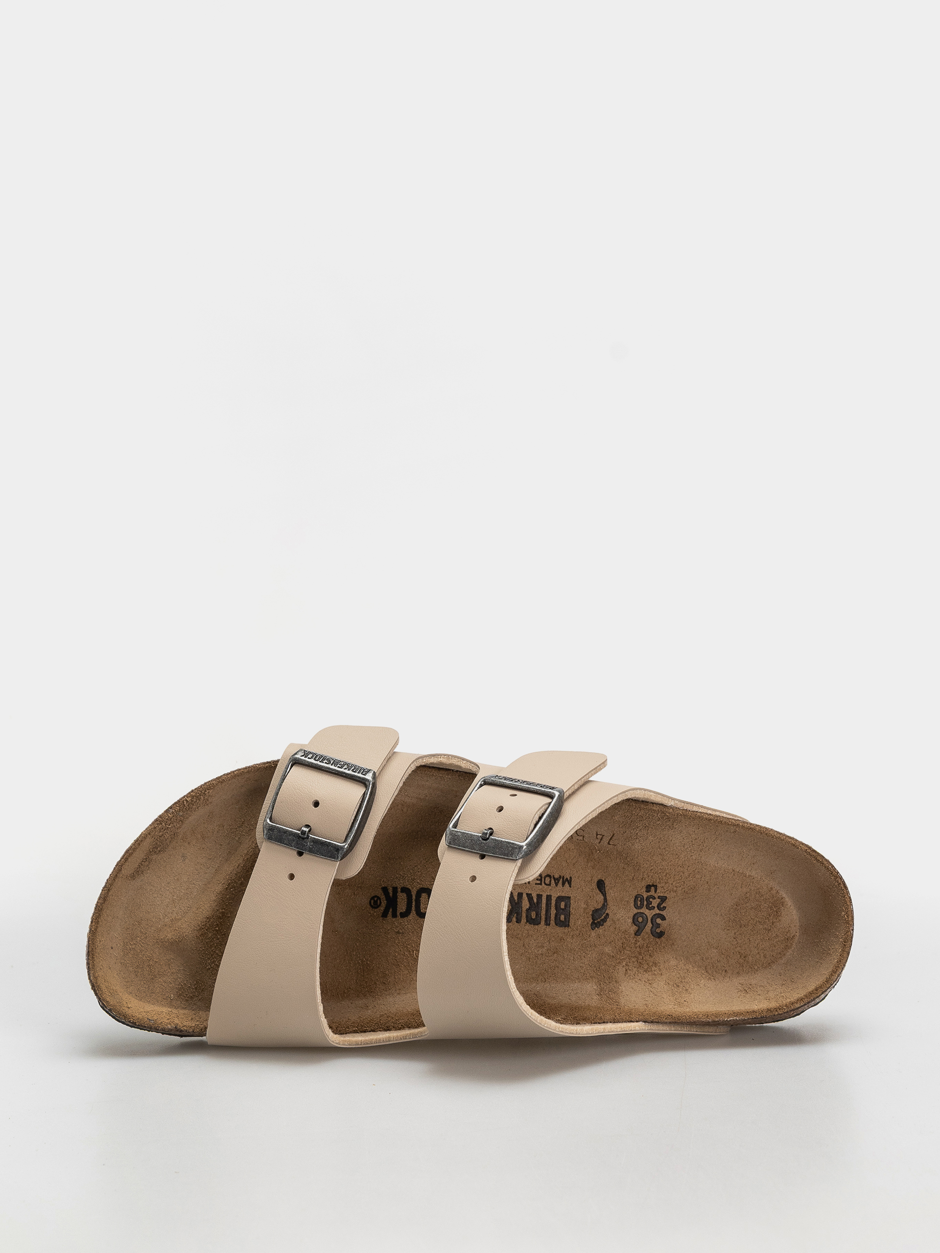 Birkenstock Arizona Birko Flor Narrow Flip-flops (sandcastle)