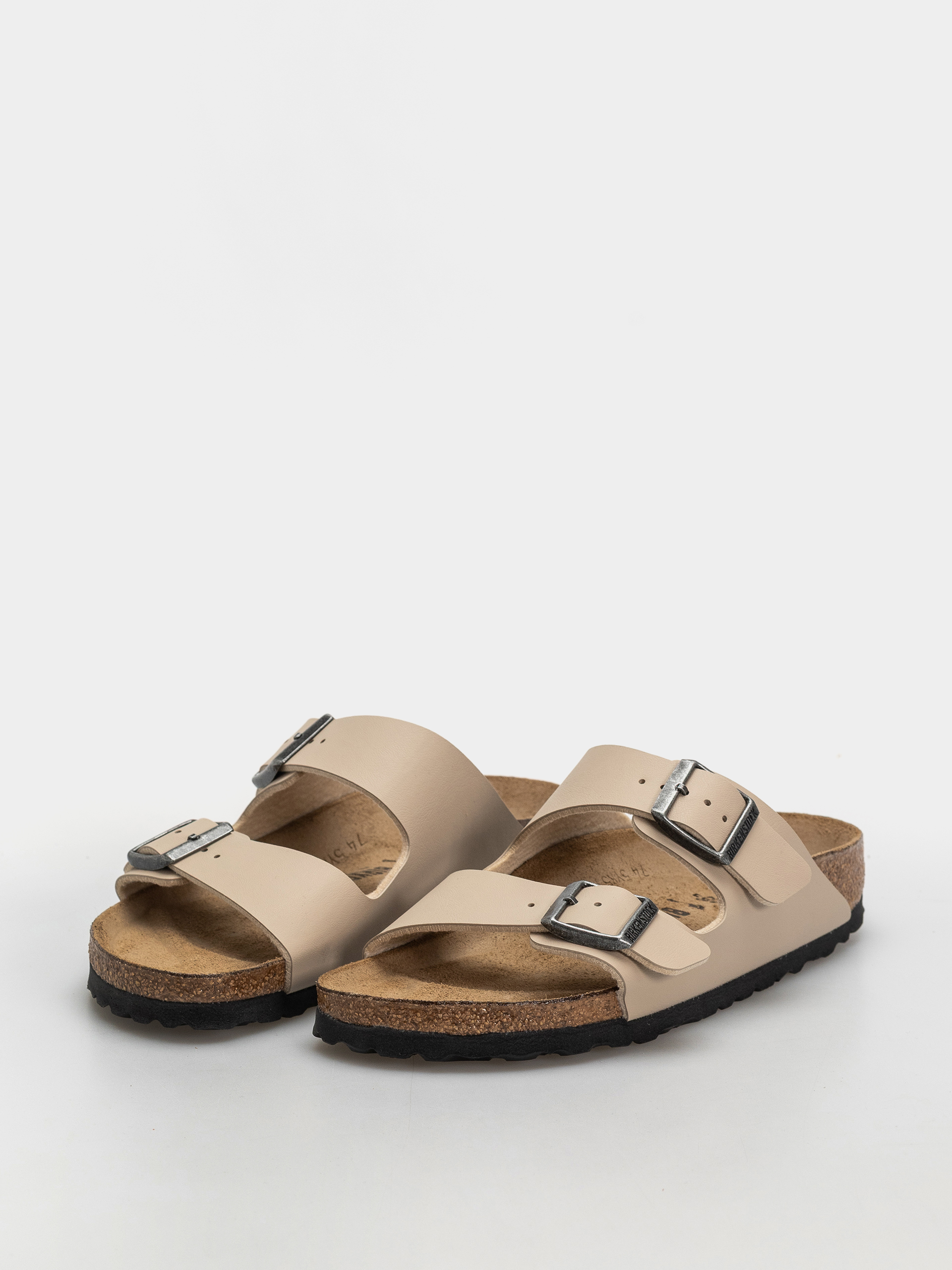 Birkenstock Arizona Birko Flor Narrow Flip-flops (sandcastle)