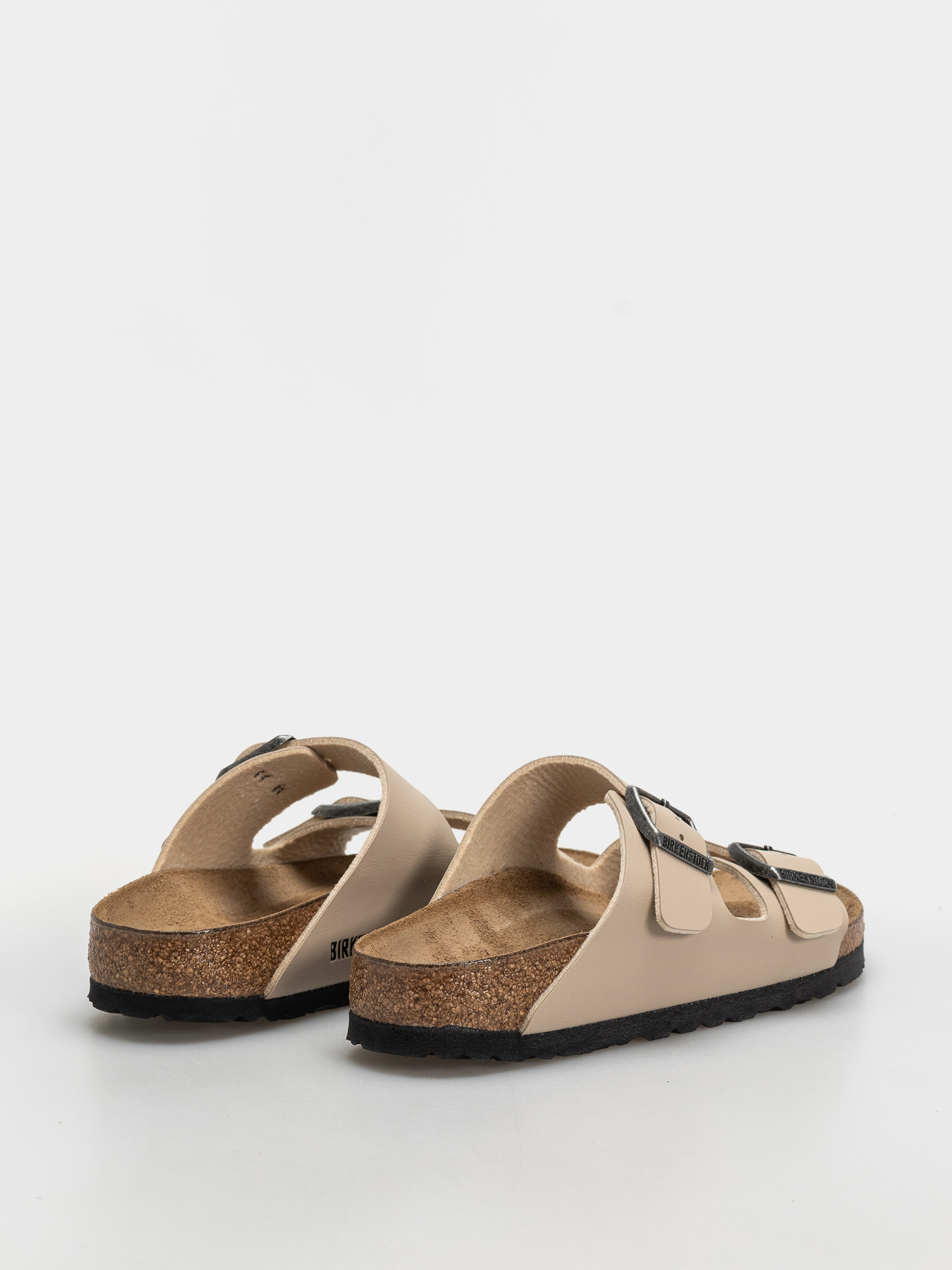 Birkenstock Arizona Birko Flor Narrow Flip-flops (sandcastle)