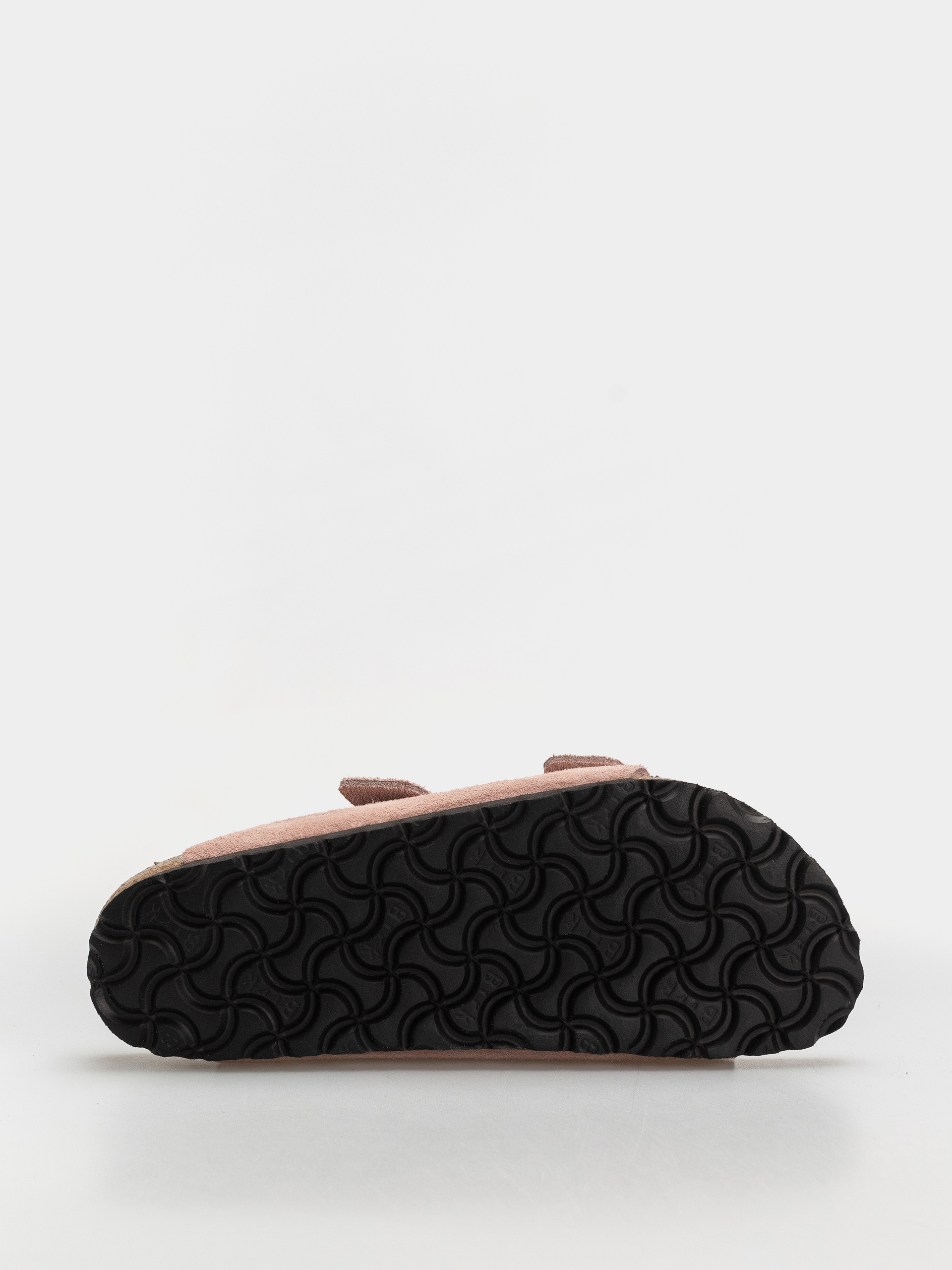 Birkenstock Arizona Suede Leather Narrow Flip Flops (pink clay)