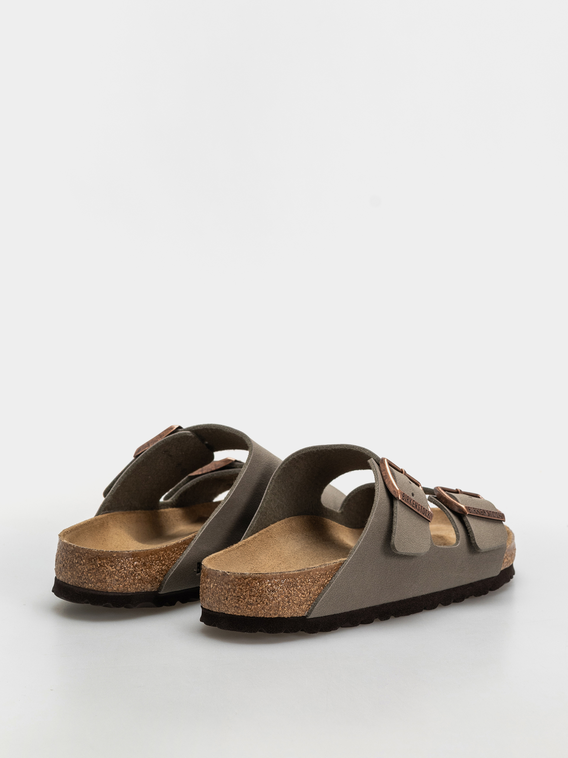 Birkenstock Arizona Birkibuc Regular Flip-flops (stone)