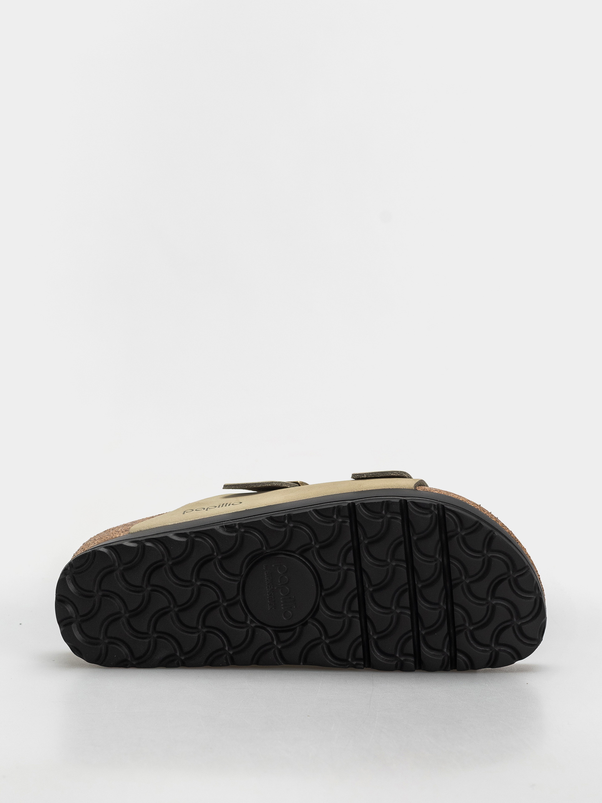 Birkenstock Arizona Flex Platform Nubuck Leather Narrow Wmn Flip Flops (eucalyptus)