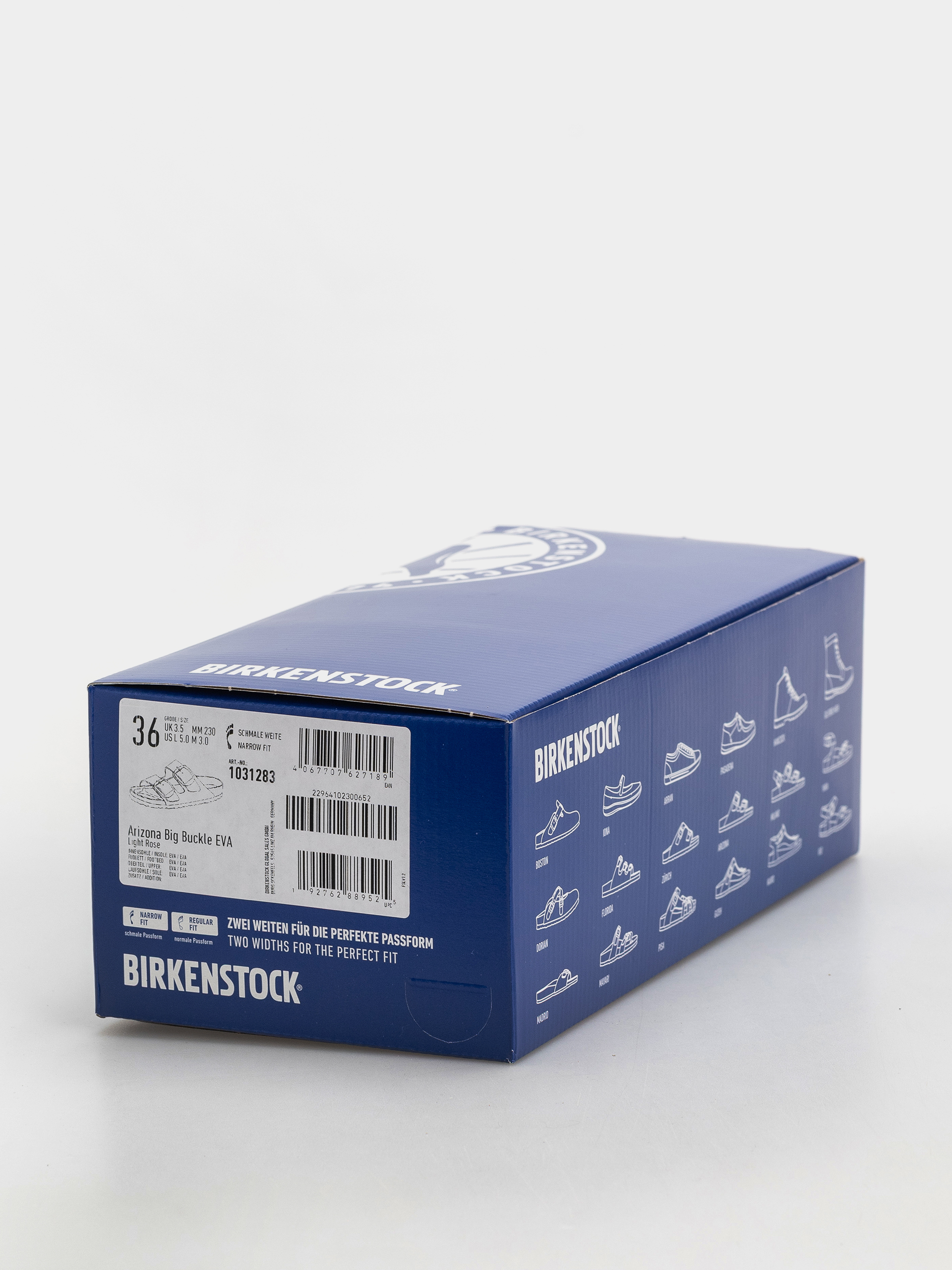 Birkenstock Arizona Big Buckle EVA Narrow Wmn Flip-flops (light rose)