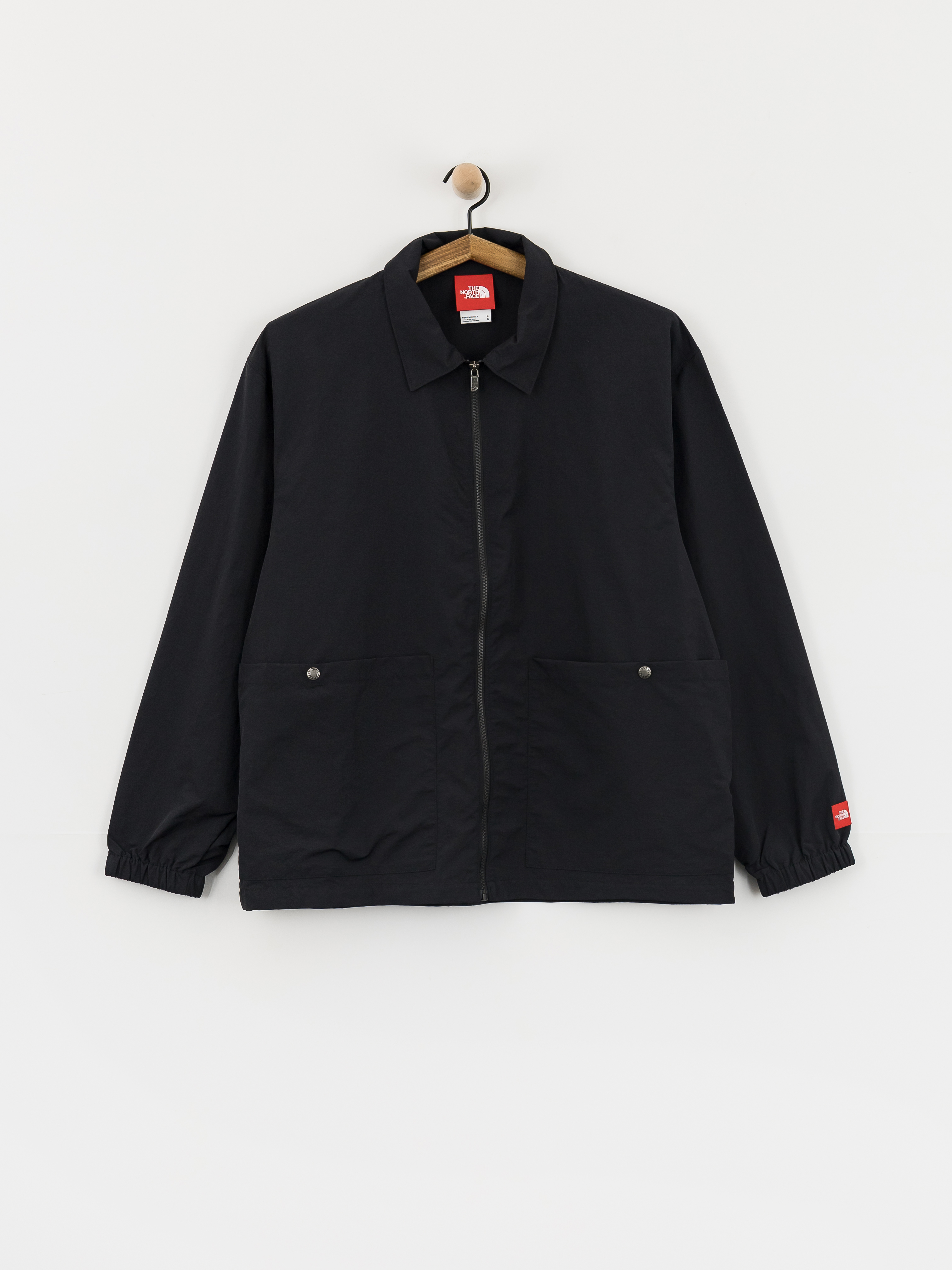 The North Face Tnf Red Box Nylon Longsleeve - black (tnf black)