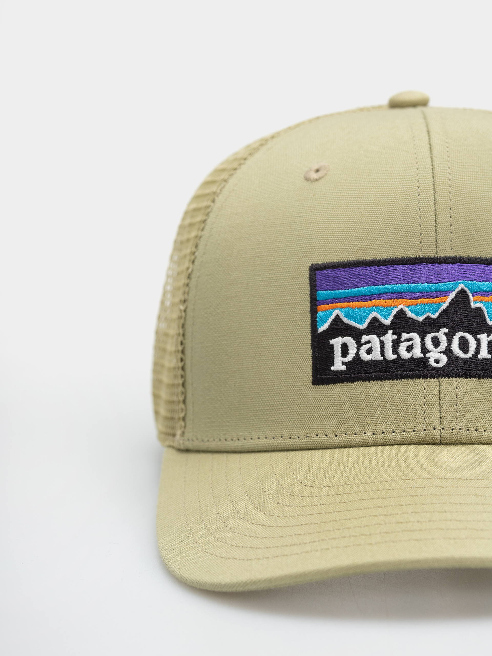 Patagonia P 6 Logo Trucker Cap (gumtree green)