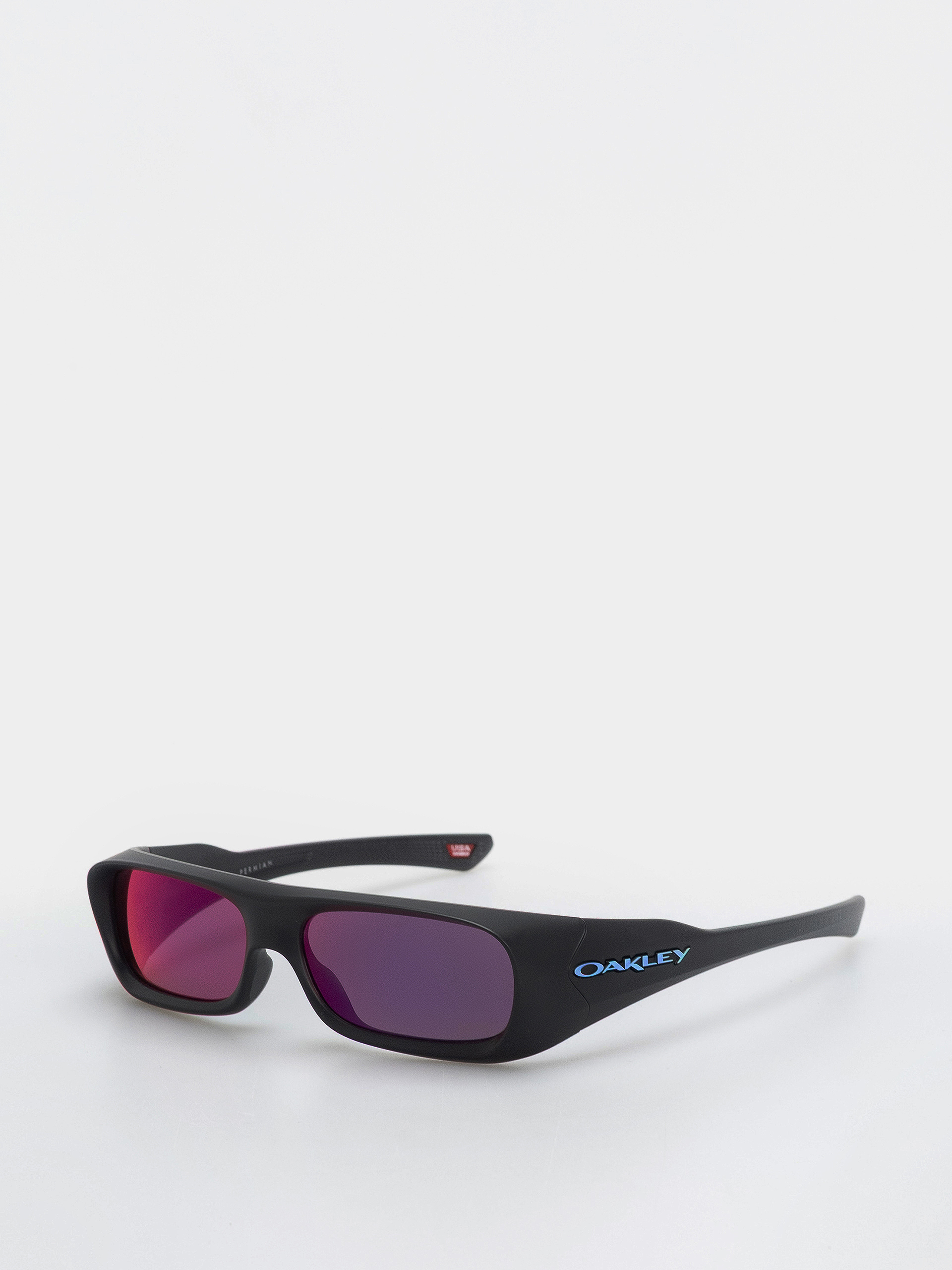 Oakley Permian Sunglasses (matte black ink/prizm road)