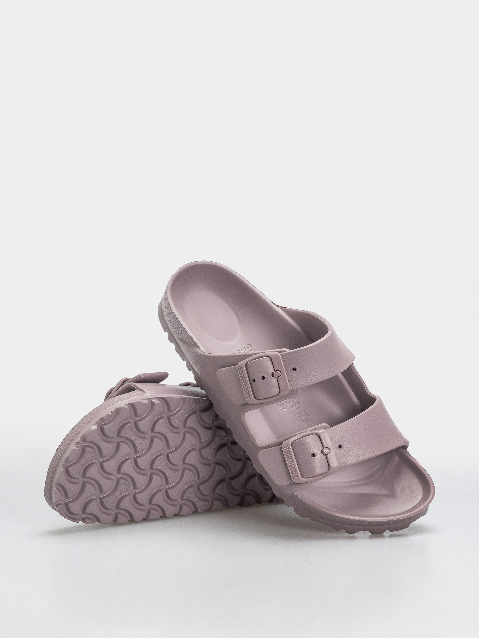 Birkenstock Arizona Essentials EVA Narrow Flip Flops (faded purple)