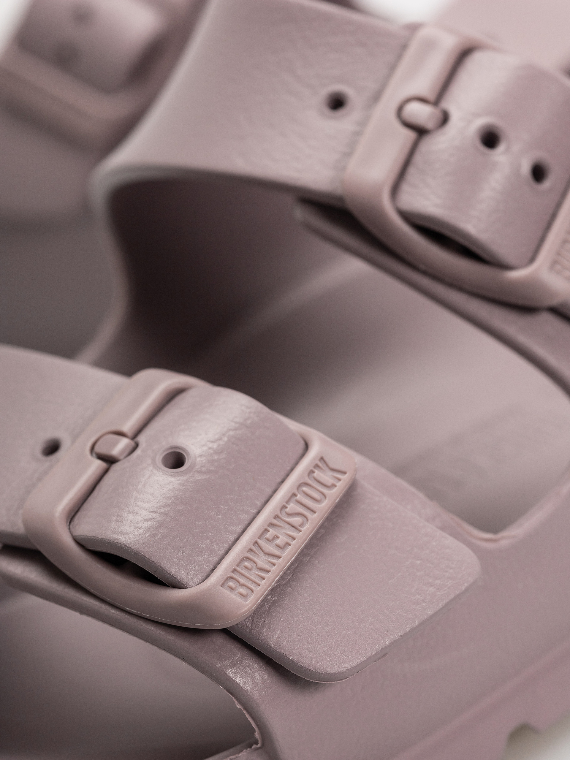 Birkenstock Arizona Essentials EVA Narrow Flip Flops (faded purple)