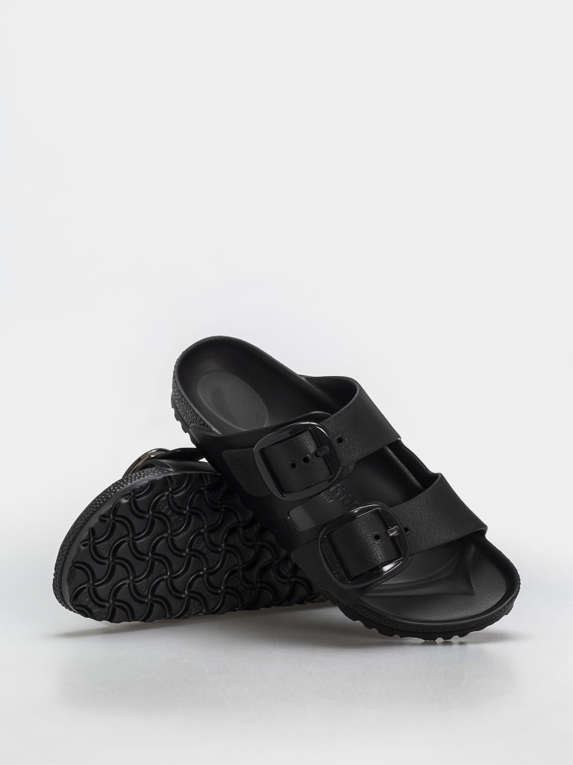 Birkenstock Arizona Big Buckle EVA Narrow Wmn Flip Flops (black)