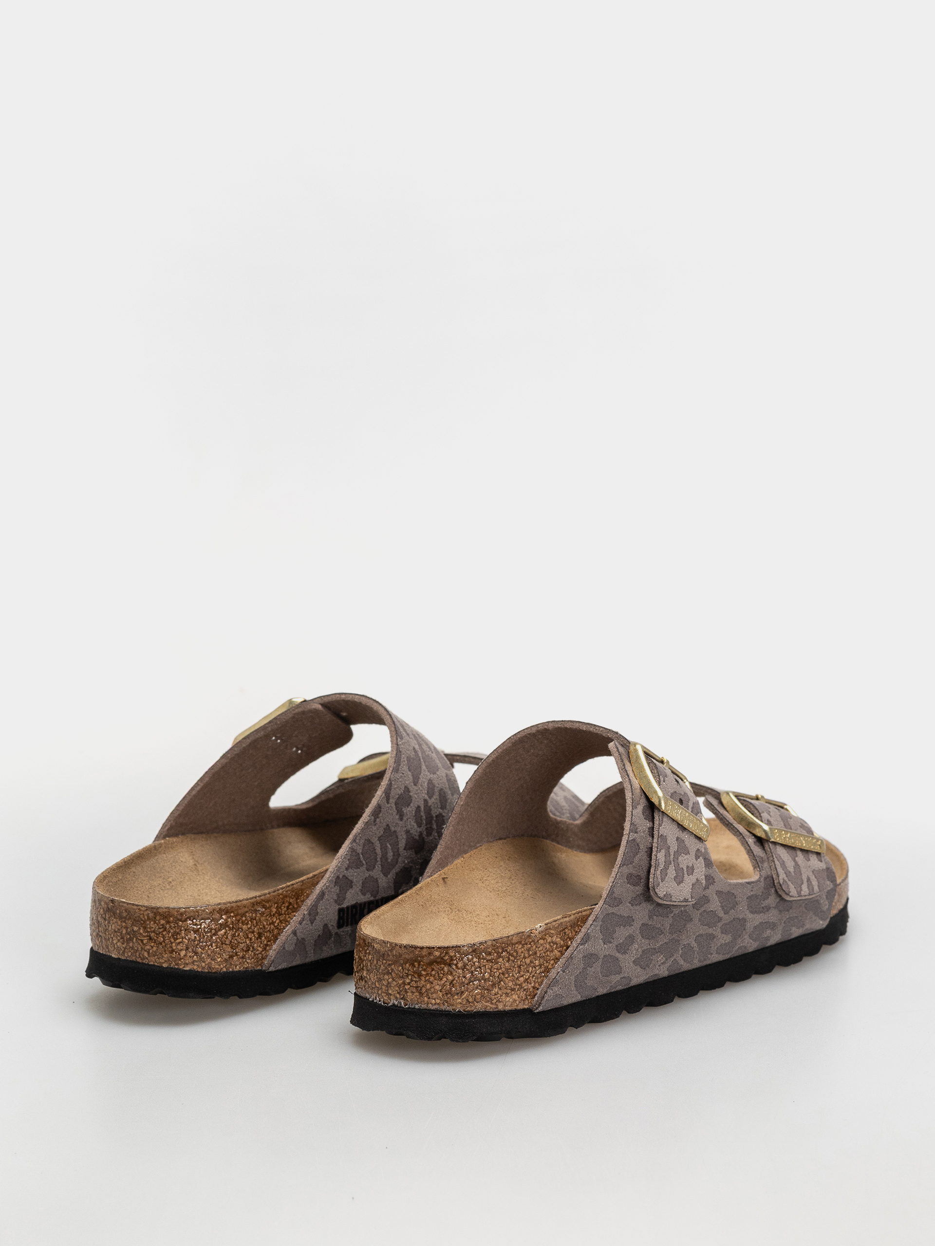 Birkenstock Arizona Synthetics Narrow Wmn Flip Flops (syn leo grey taupe)