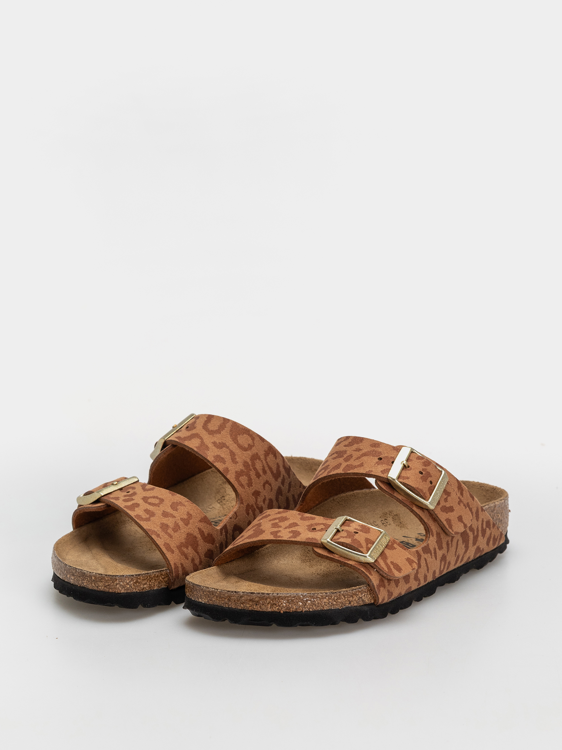 Birkenstock Arizona Synthetics Narrow Wmn Flip-flops (syn leo pecan)