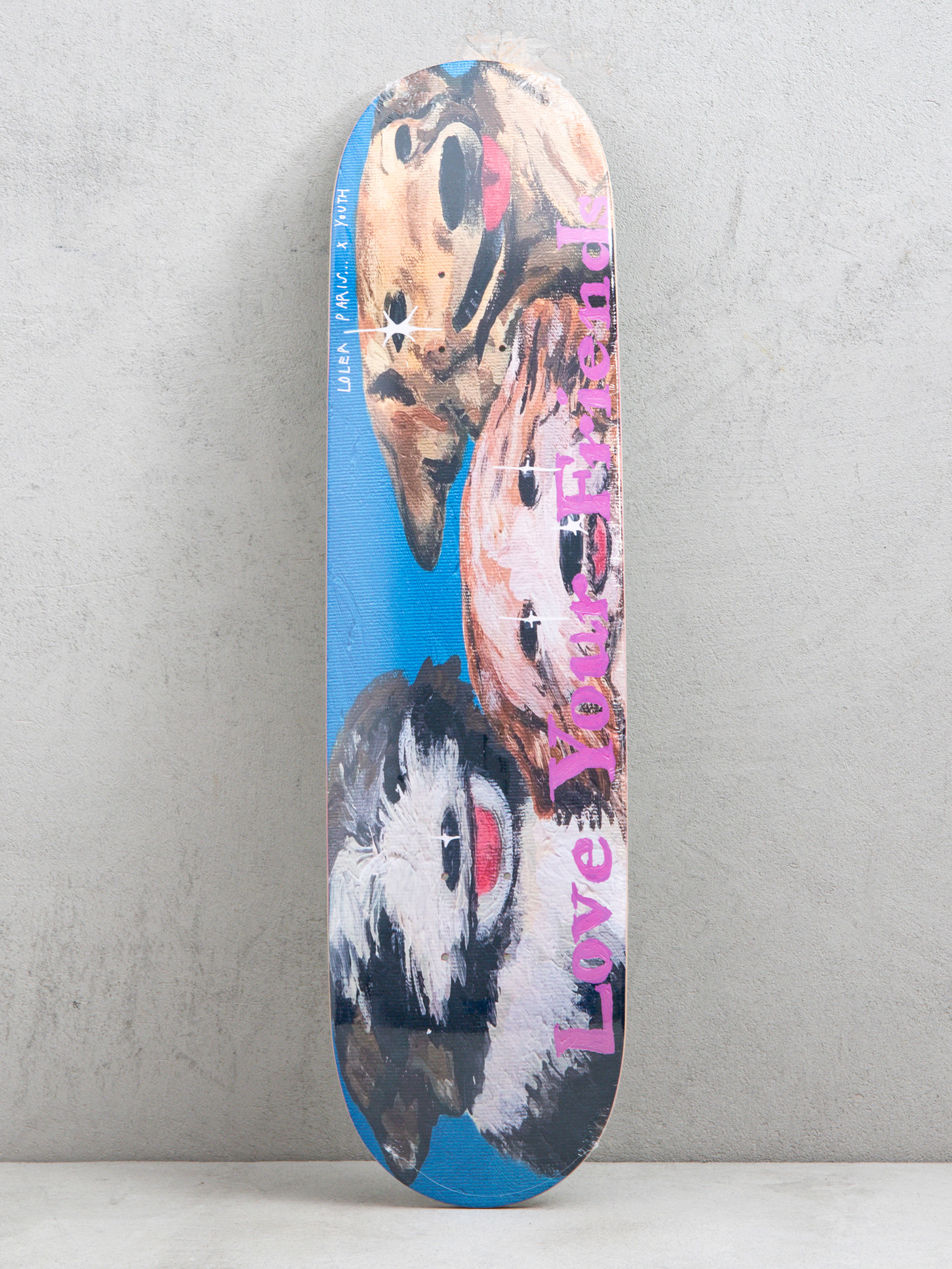 Youth Skateboards Love Your Friends By Loler Deck