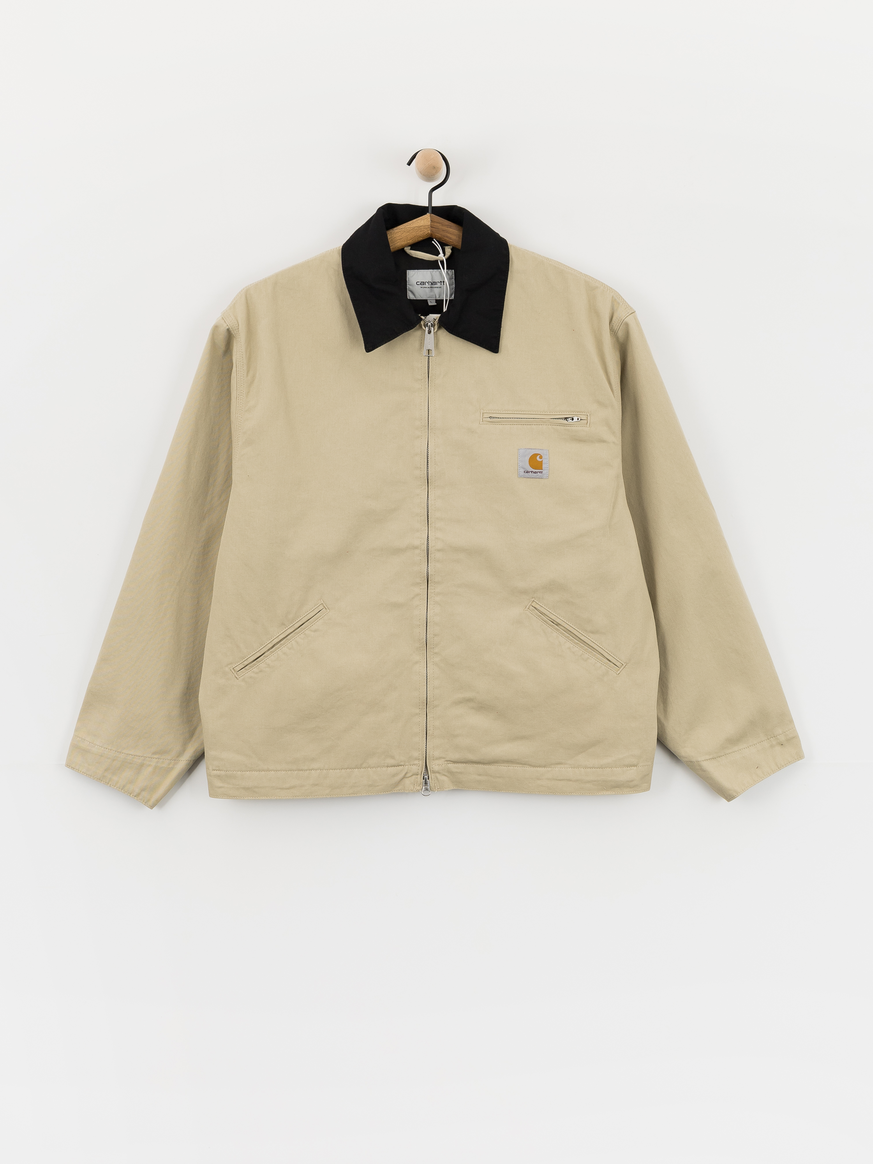 Carhartt WIP Jacket OG Detroit - grey (black/black/chalk wash)